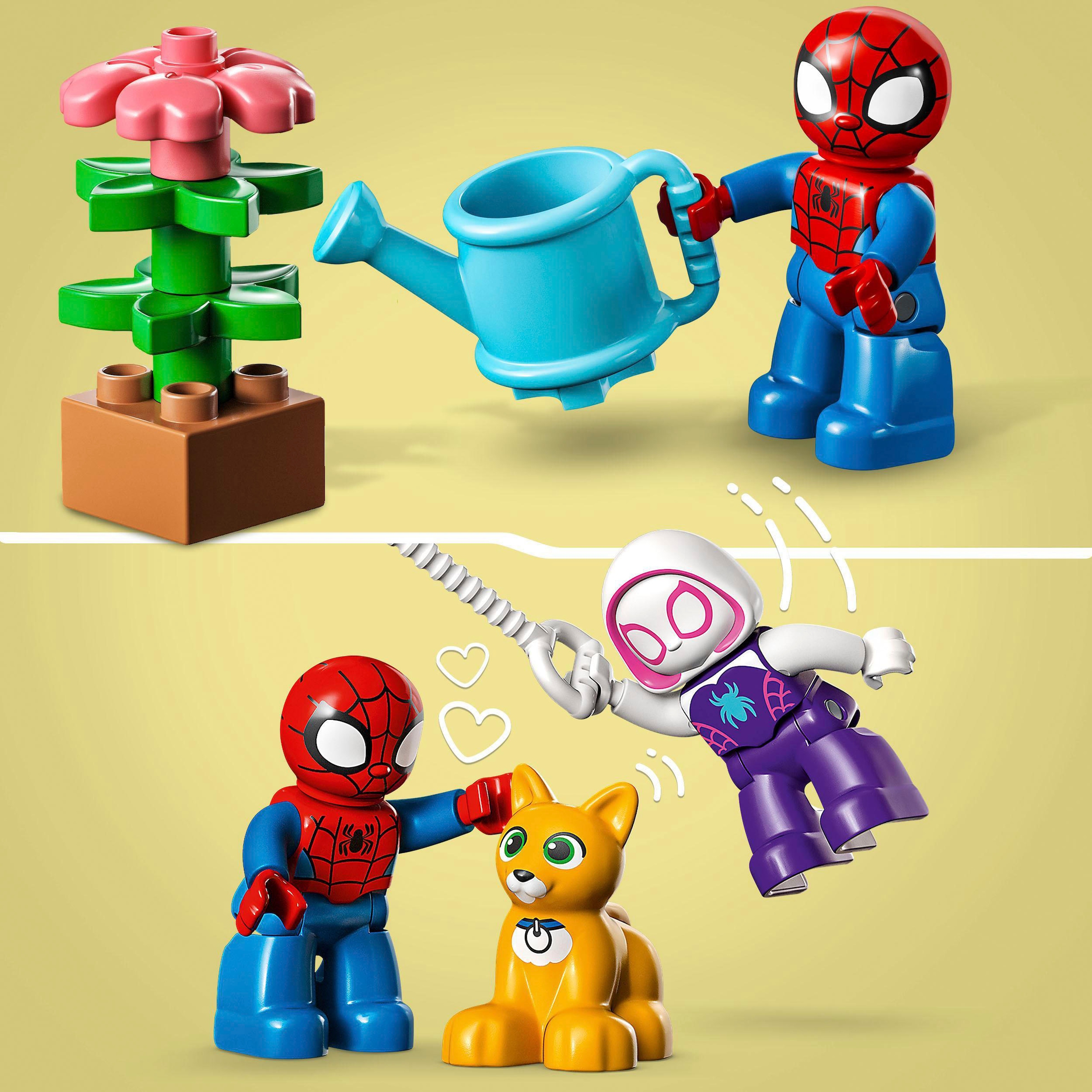 LEGO® Konstruktionsspielsteine »Spider-Mans Haus (10995), im Made bestellen in DUPLO Europe LEGO® Online-Shop St.), Marvel«, (25