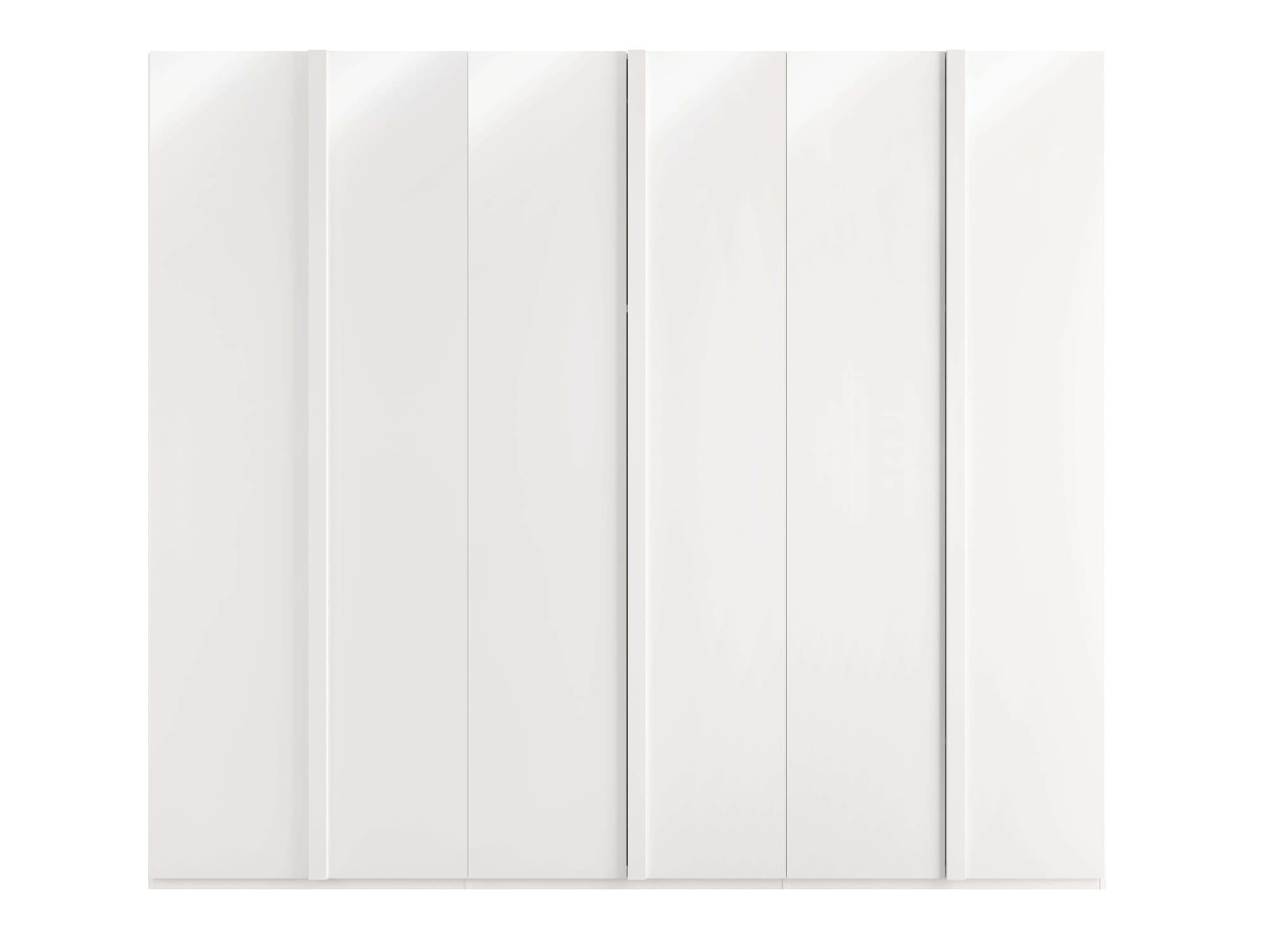 INOSIGN Kleiderschrank »Kleiderschrank Malissa mit Regalen und Kleiderstangen«, Garderobe mit 6 Hochglanz-Drehtüren, BxTxH 270x59x237 cm