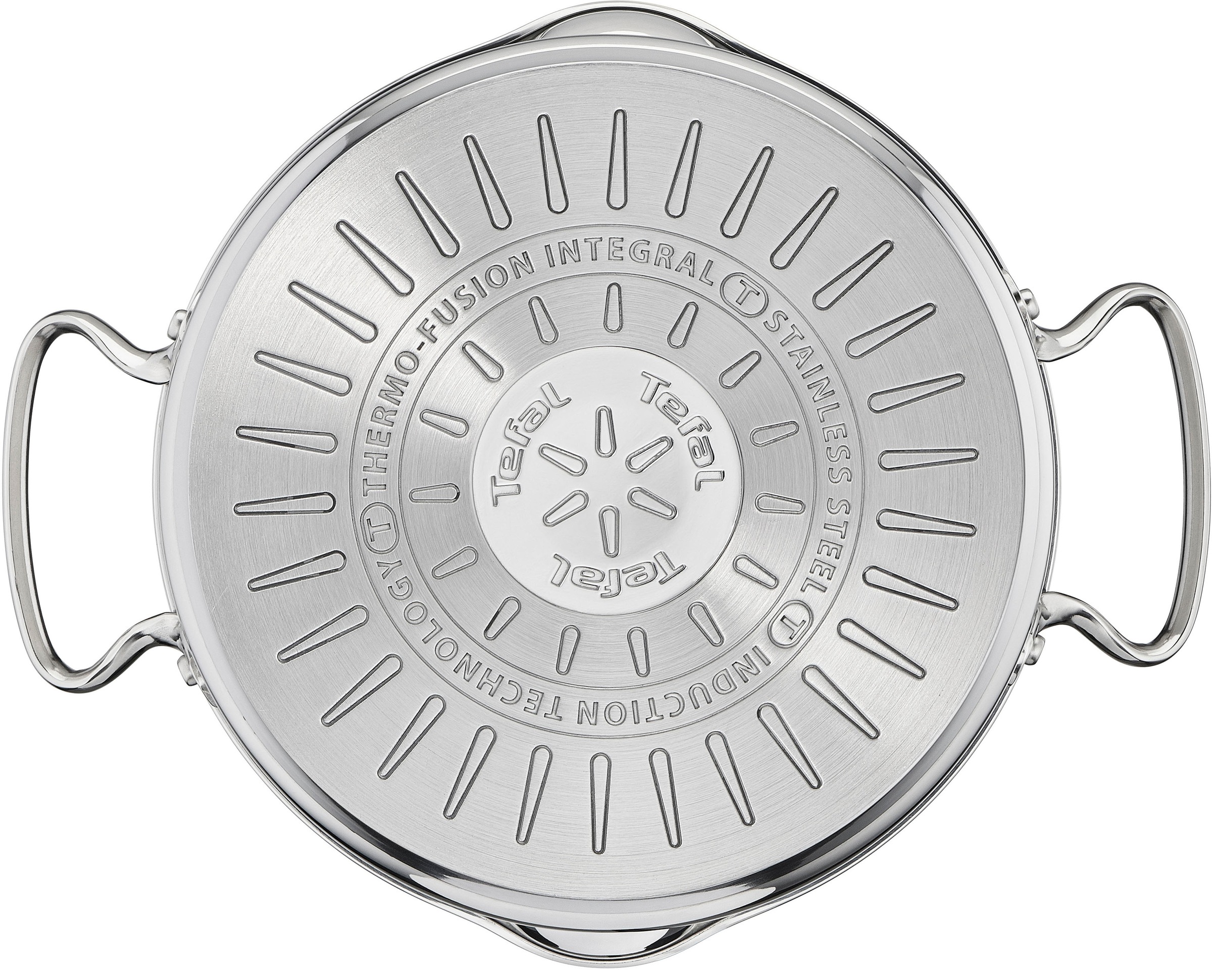 Tefal Kochtopf »Duetto+«, Edelstahl 18/10, hochglanzpoliert, Glasdeckel mit Siebfunktion