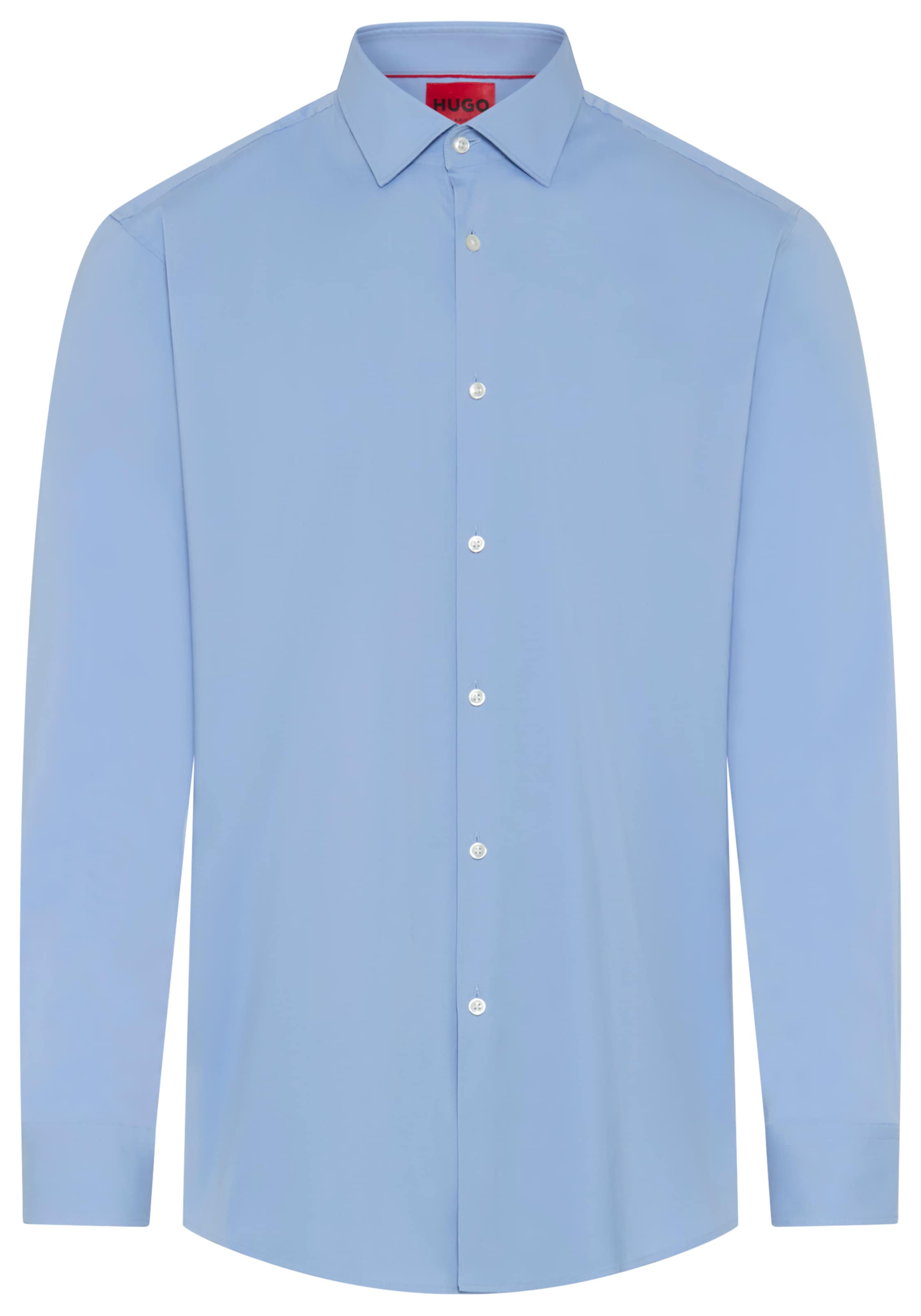HUGO Businesshemd »Kenno« Kentkragen, Slim Fit, Baumwoll-Mix