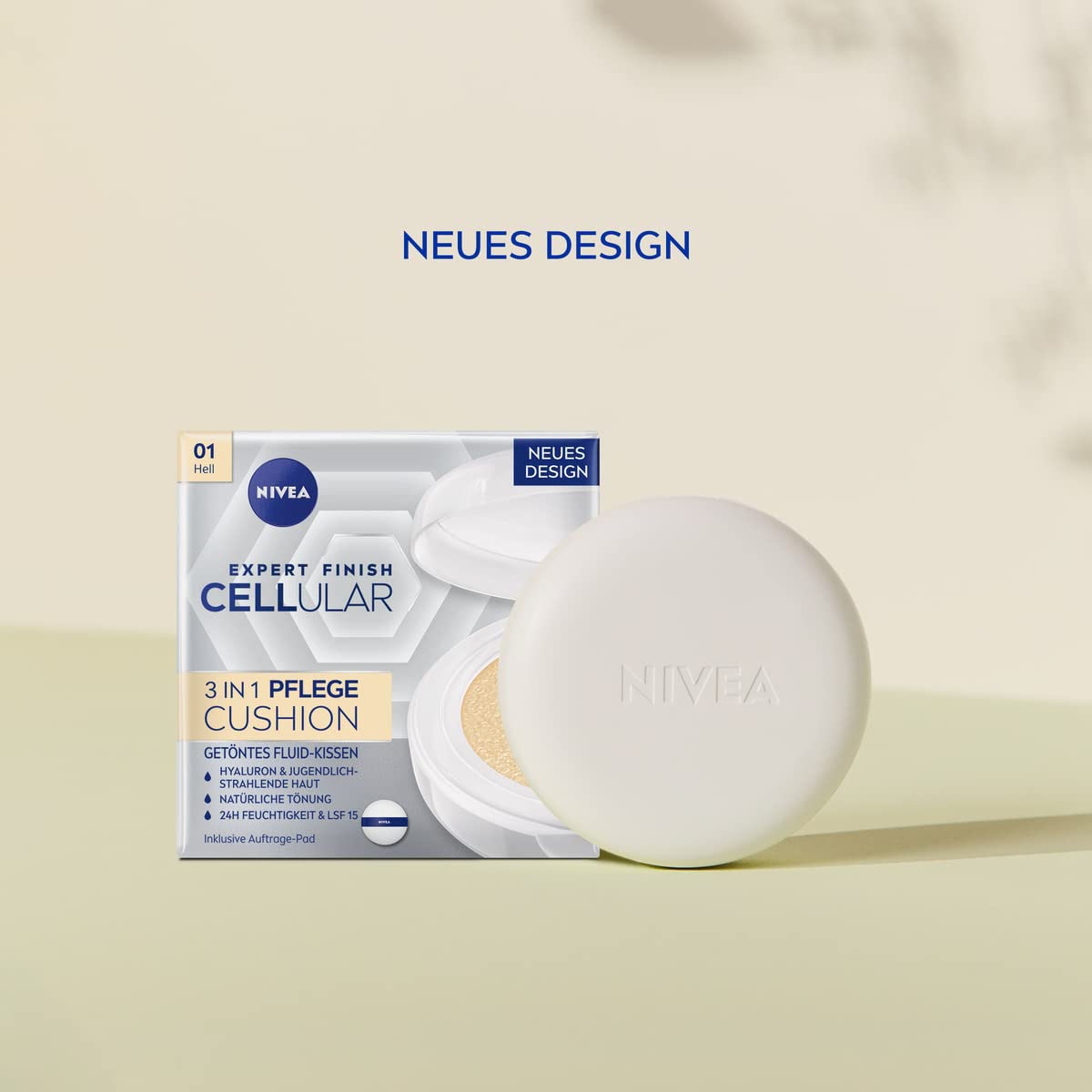 Nivea Foundation »CELLULAR Expert Finish 3in1 Pflege Cushion«