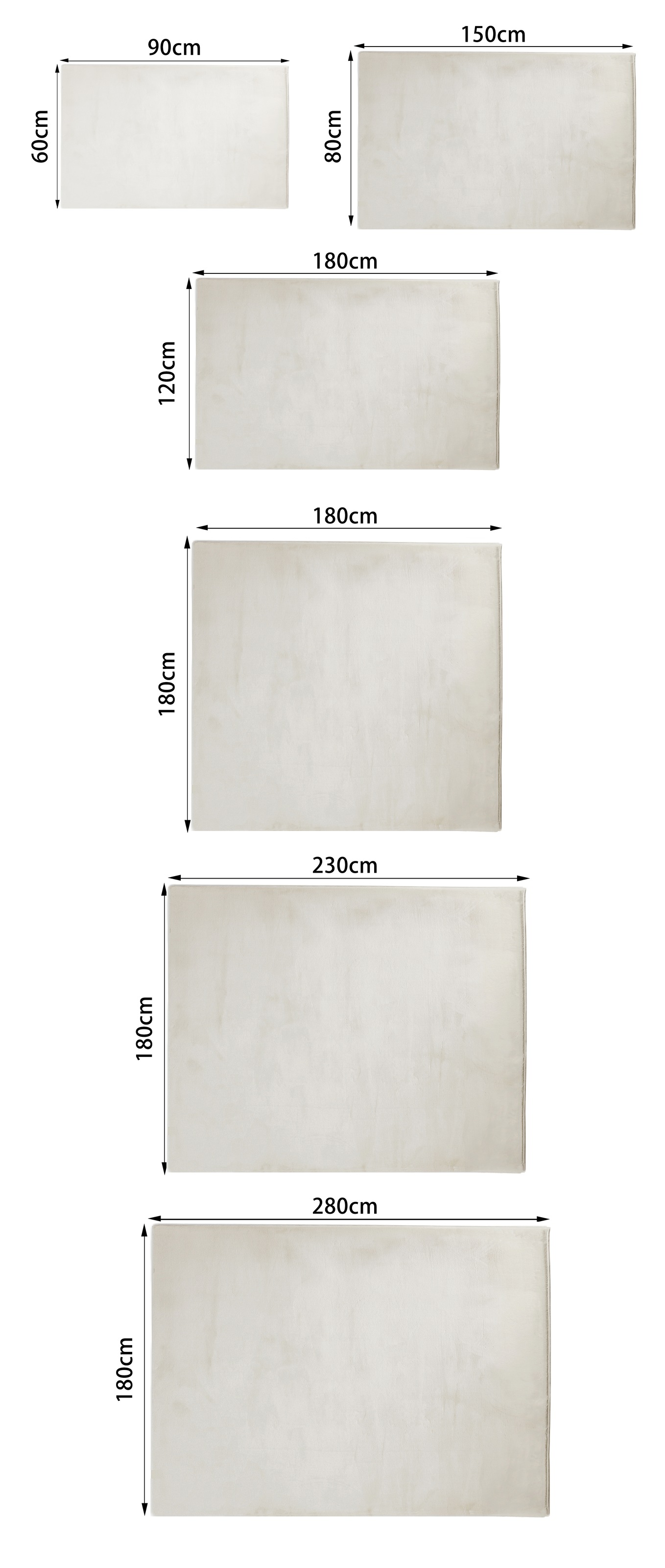 Leonique Fellteppich »Balu«, rechteckig, 20 mm Höhe, Kunstfell in Kaninchenfell Haptik, fußbodenheizungsgeeignet, pflegeleicht, ideale Teppiche für Wohnzimmer, Schlafzimmer, Esszimmer, Arbeitszimmer