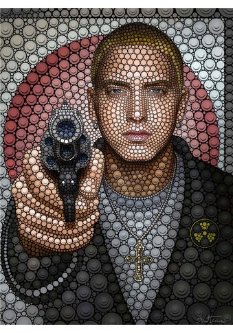 Wall-Art Vliestapete »Ben Heine Circlism: Eminem« kaufen