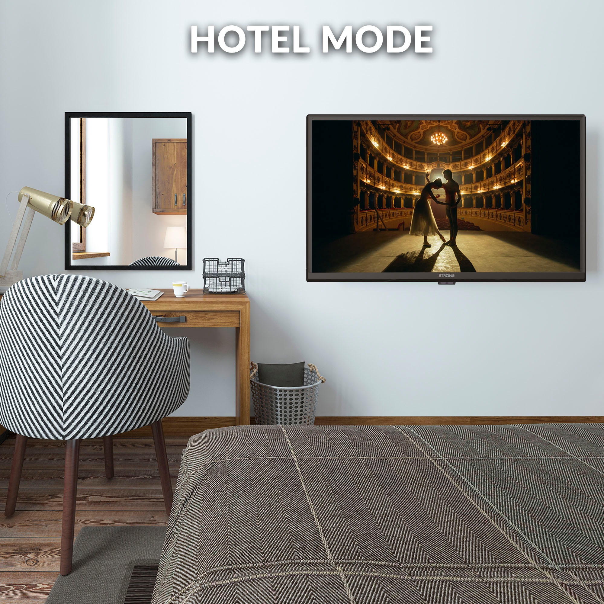 Strong LED-Fernseher »SRT 24HE4023C«, HD ready, Video-Streaming: Netflix, Youtube, Amazon Prime Video, Disney+