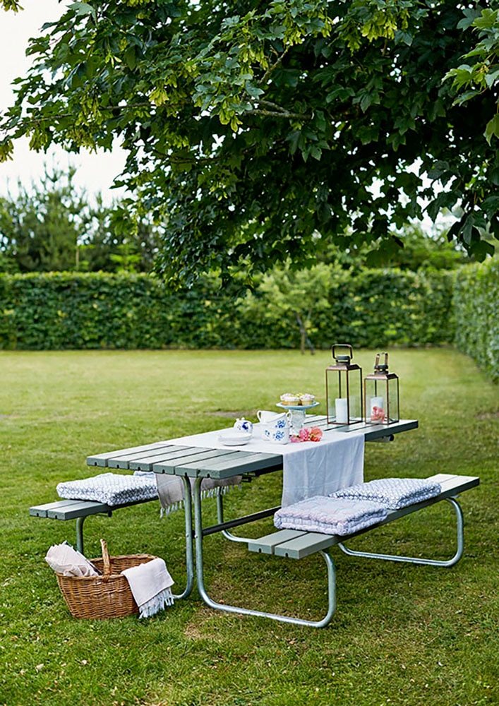 PLUS Garten-Essgruppe »»Classic« Kombimöbel«, (1 tlg.), 177x155x73/44 cm