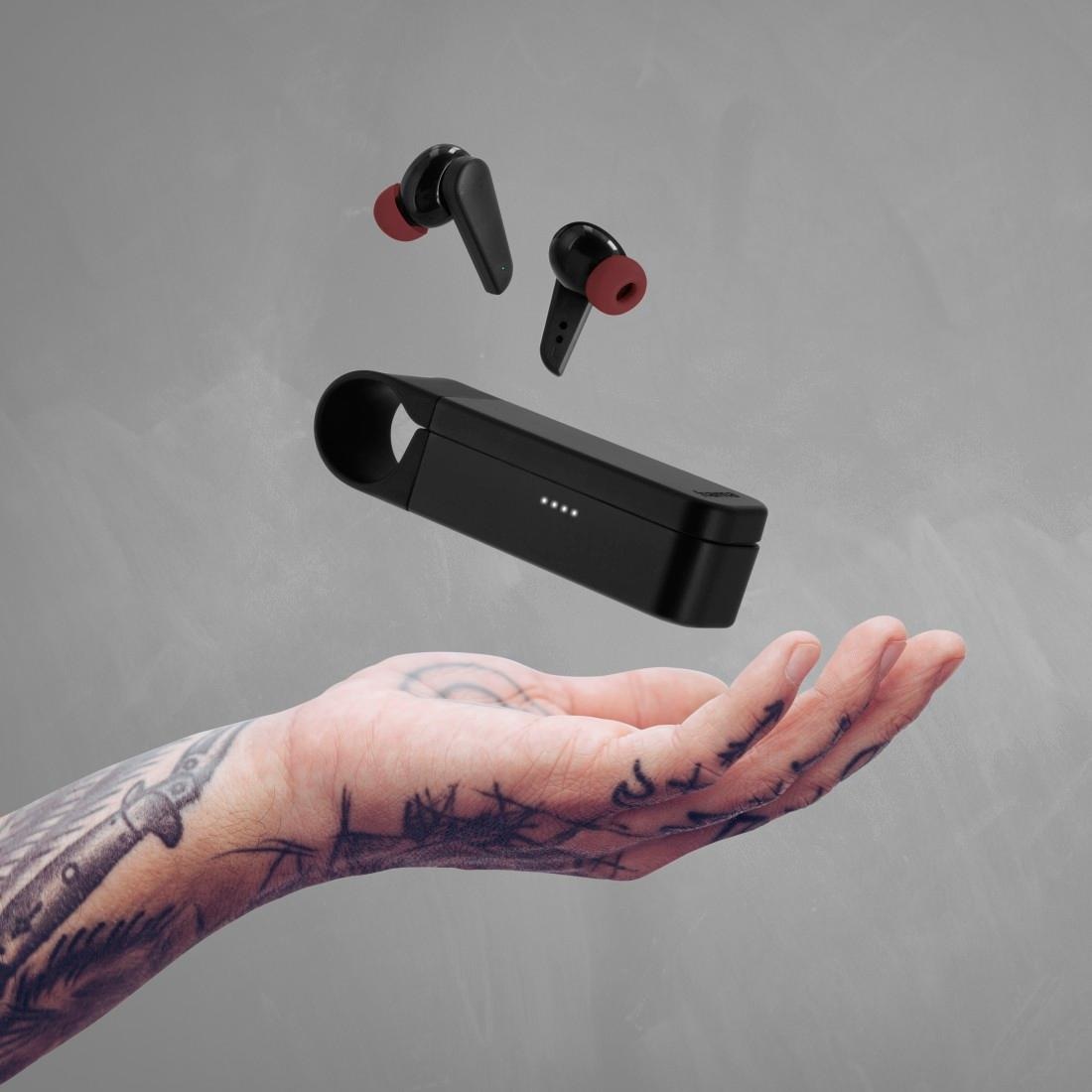 Hama Bluetooth-Kopfhörer »Spirit Pocket, True Wireless TWS, In-Ear Bluetooth Headset, Kopfhörer«, Duplex, Sprachsteuerung