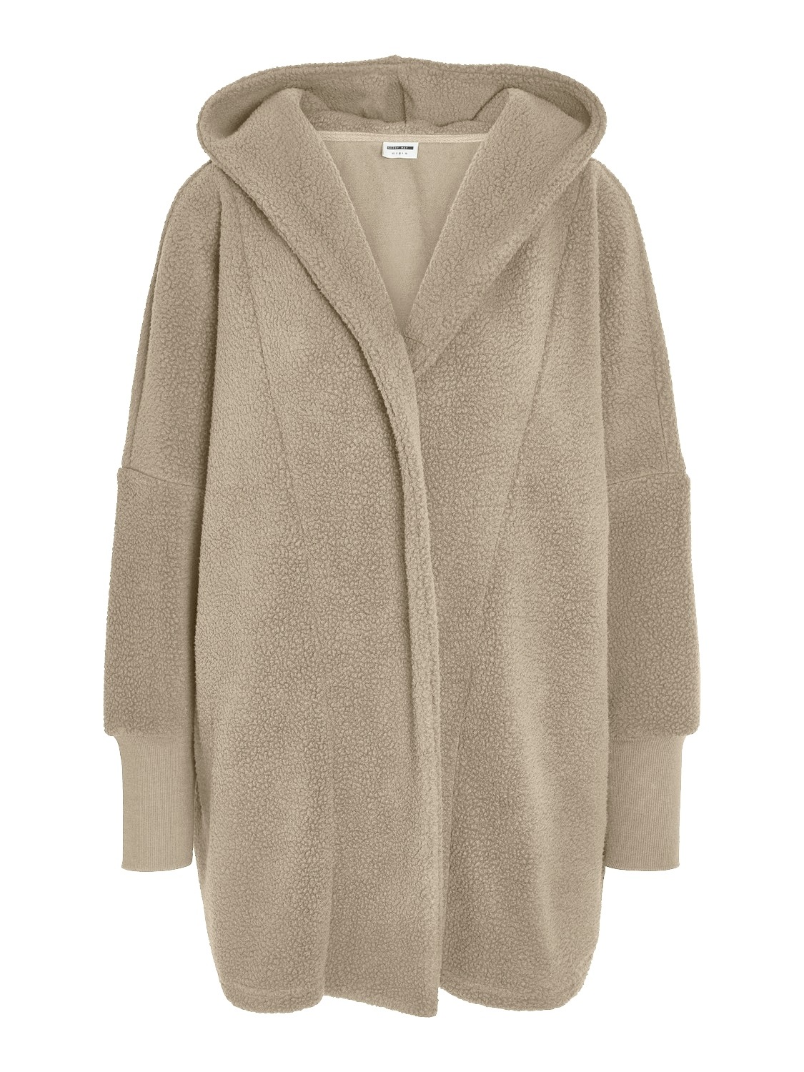 Noisy may Kapuzensweatjacke »NMCOZY L/S LONG SHACKET W HOOD JRS NOOS«