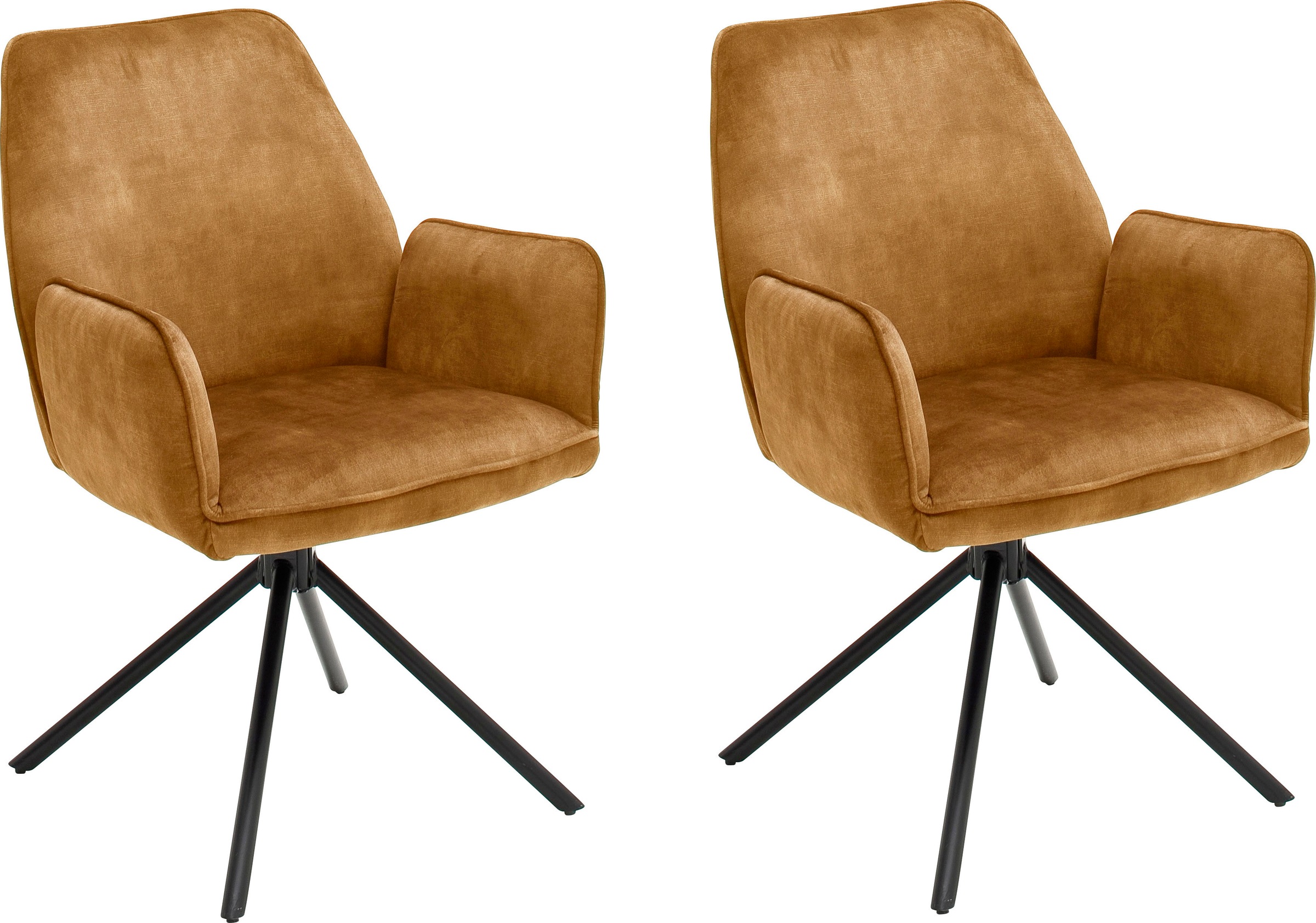 MCA furniture Esszimmerstuhl »Ottawa mit Armlehne«, (Set), 2 St., Vintage, günstig online kaufen