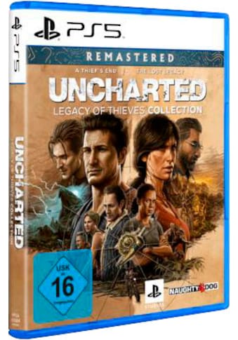 PlayStation 5 Spielesoftware »Uncharted Legacy of Thieves Collection«