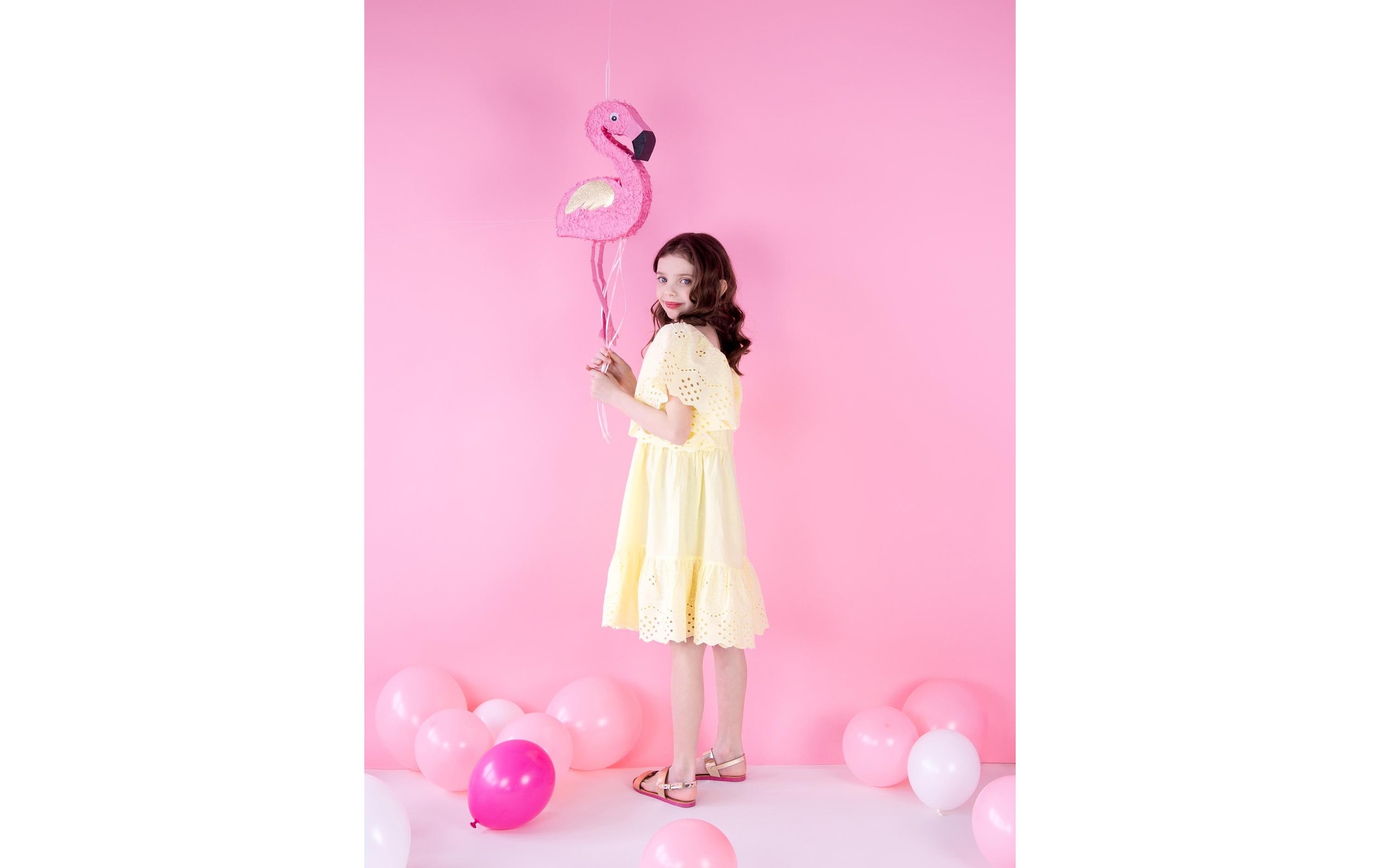 partydeco Girlande »Pinata Flamingo, 25 x 55«