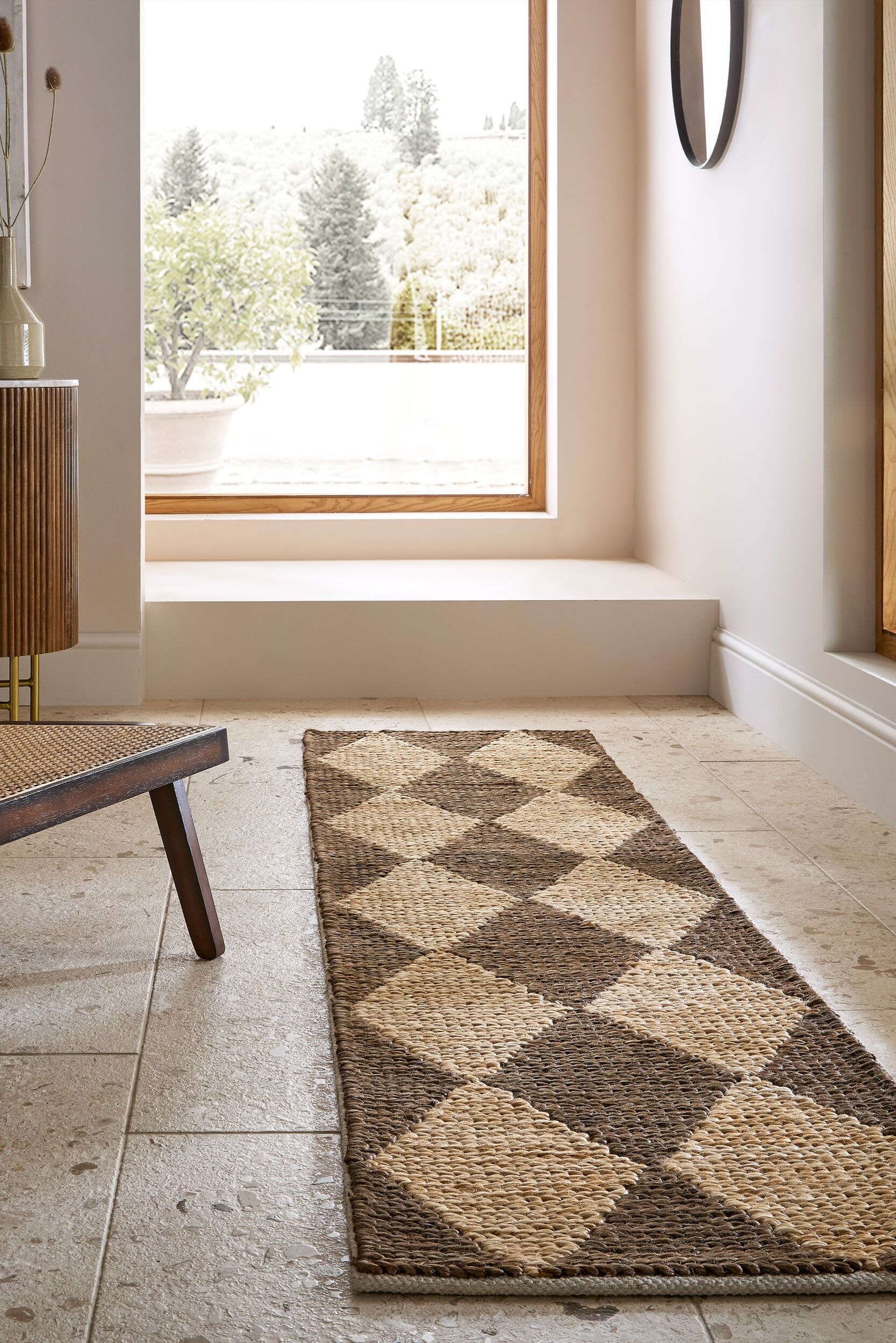 FLAIR RUGS Teppich »Effie Diamond« rechteckig 5 mm Höhe handgeknüpft