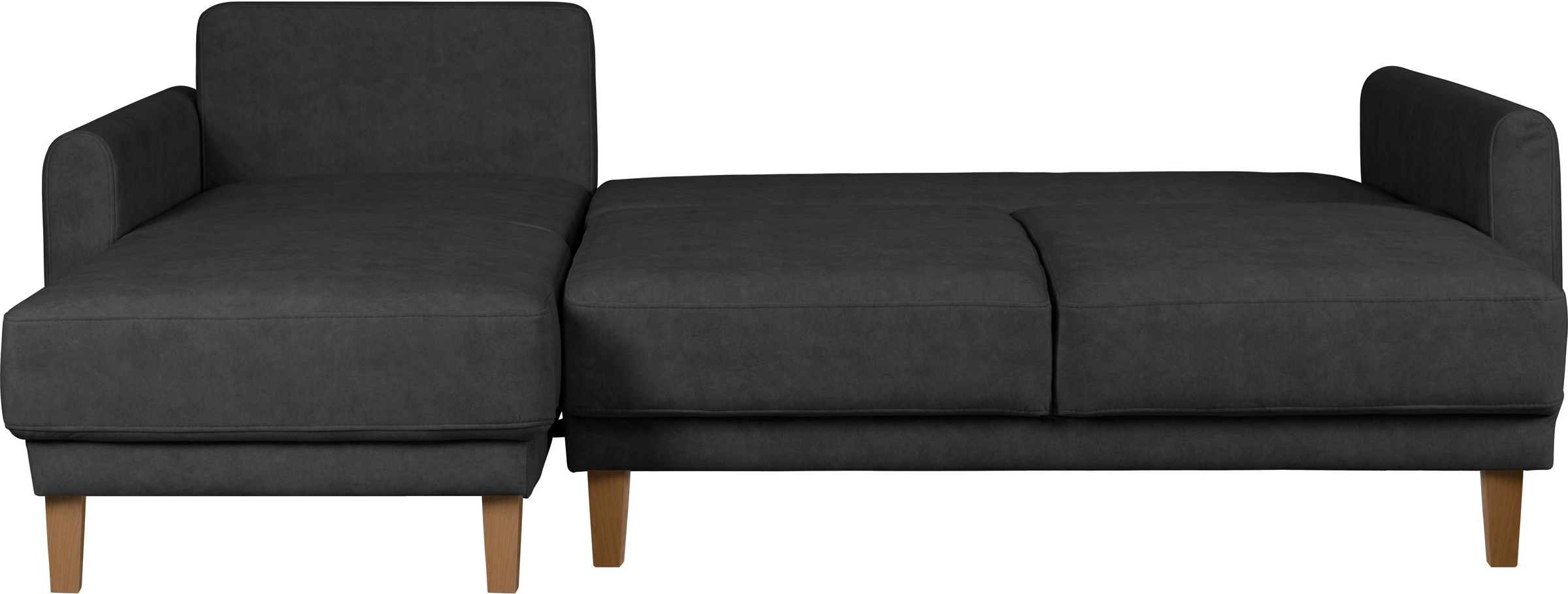 Home affaire Ecksofa »TRIPLO optionale Schlafsofa mit Bettkasten, Maße B/T/H: 234/164/89 cm«, L-Form wahlweise mit Bettfunktion - Liegefläche 132x210 cm