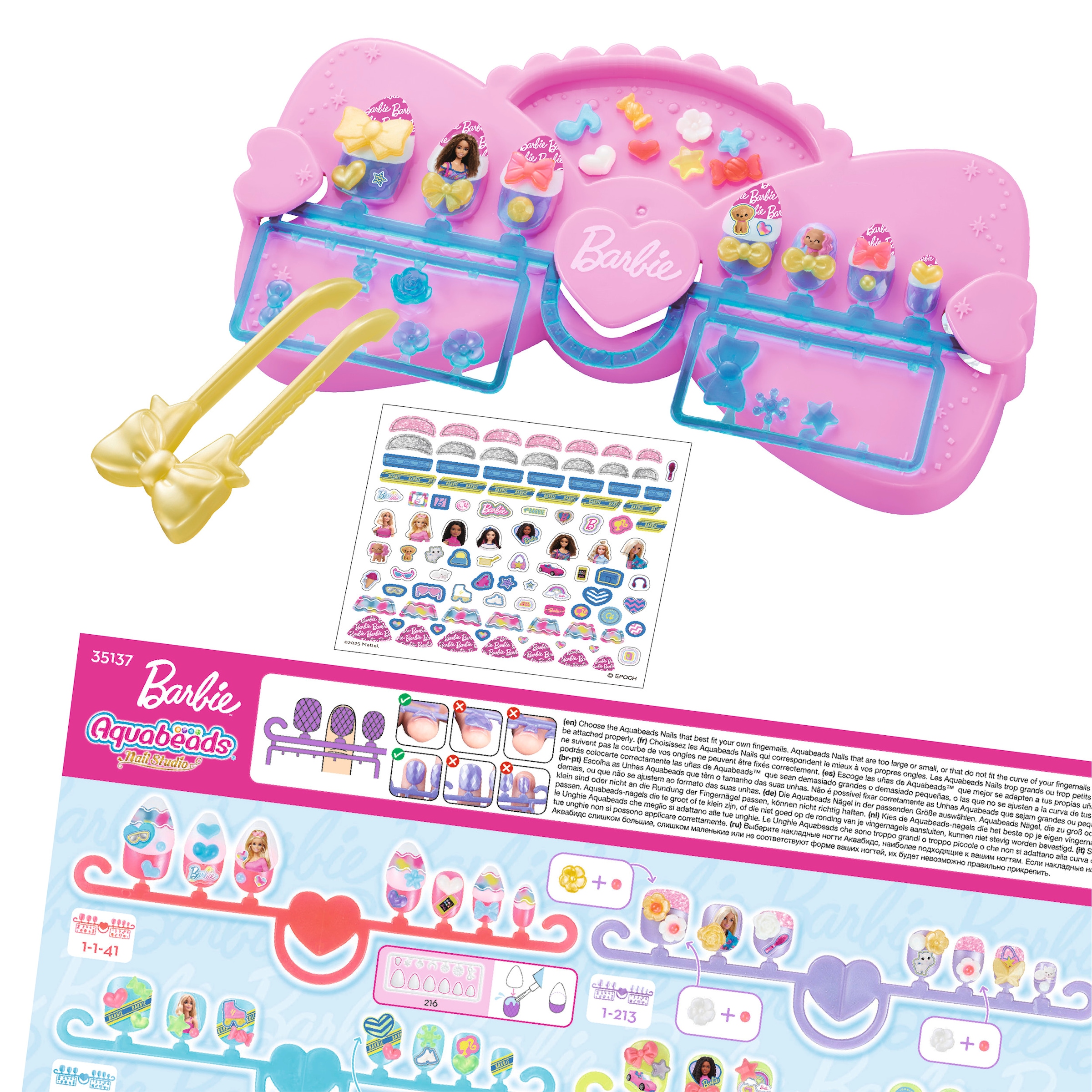 Aquabeads Kreativset »Barbie Nagelstudio«