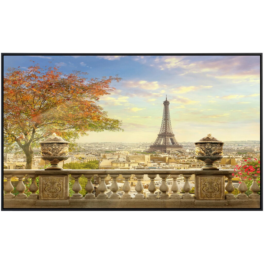 Papermoon Infrarotheizung »Panorama von Paris«