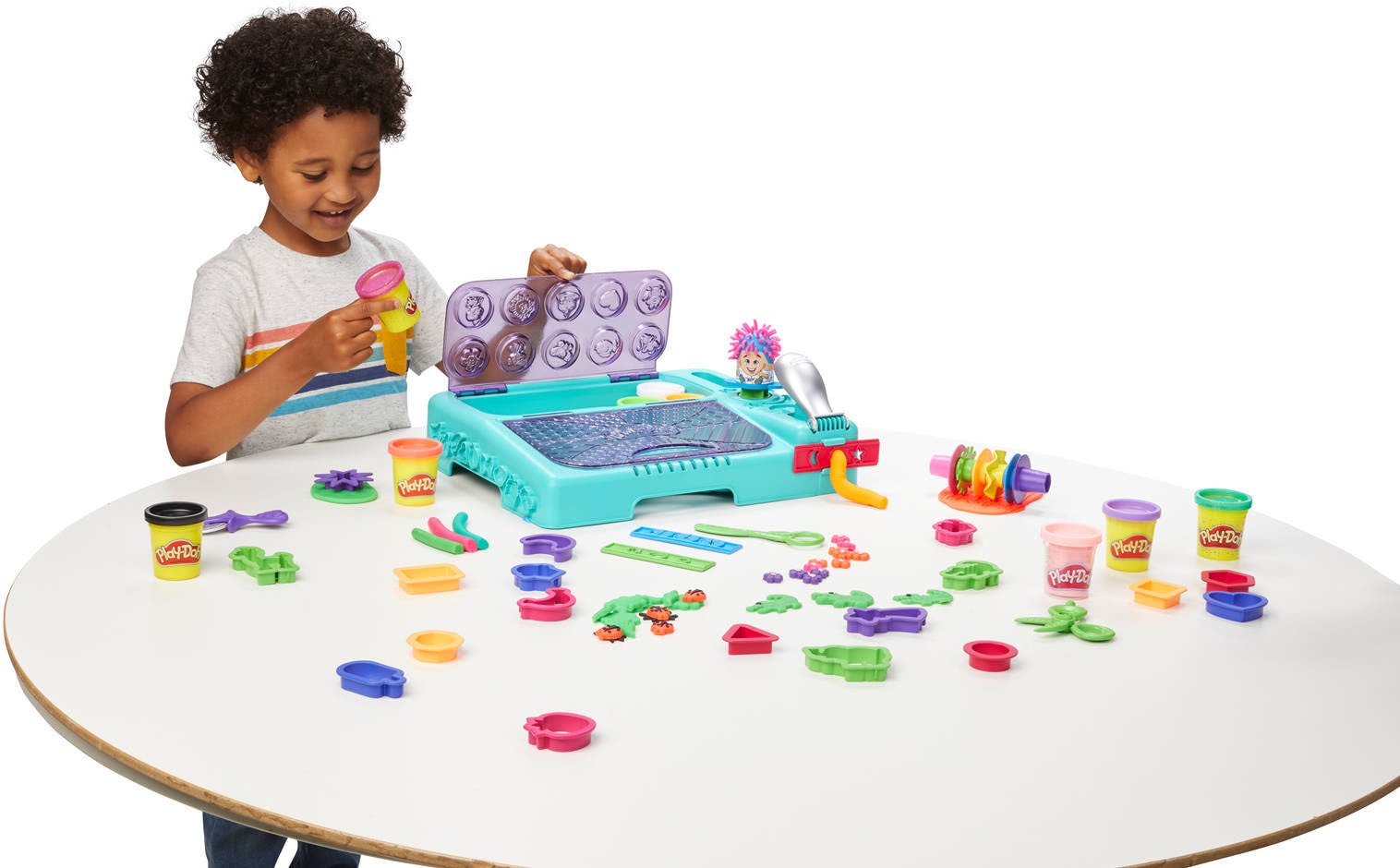 Hasbro Knete »Kreativbox für unterwegs«, mit 10 Dosen Play-Doh Knete