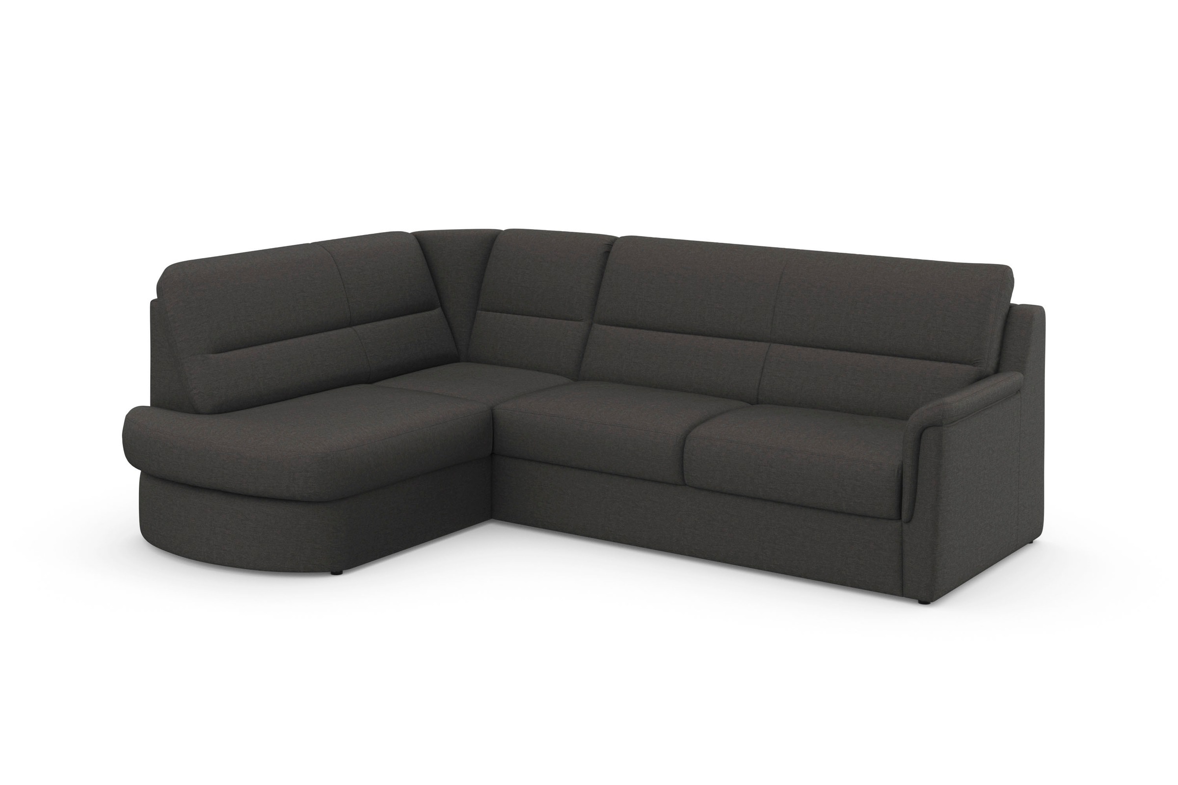 sit&more Ecksofa »Panini L-Form«, wahlweise mit Bettfunktion und Bettkasten