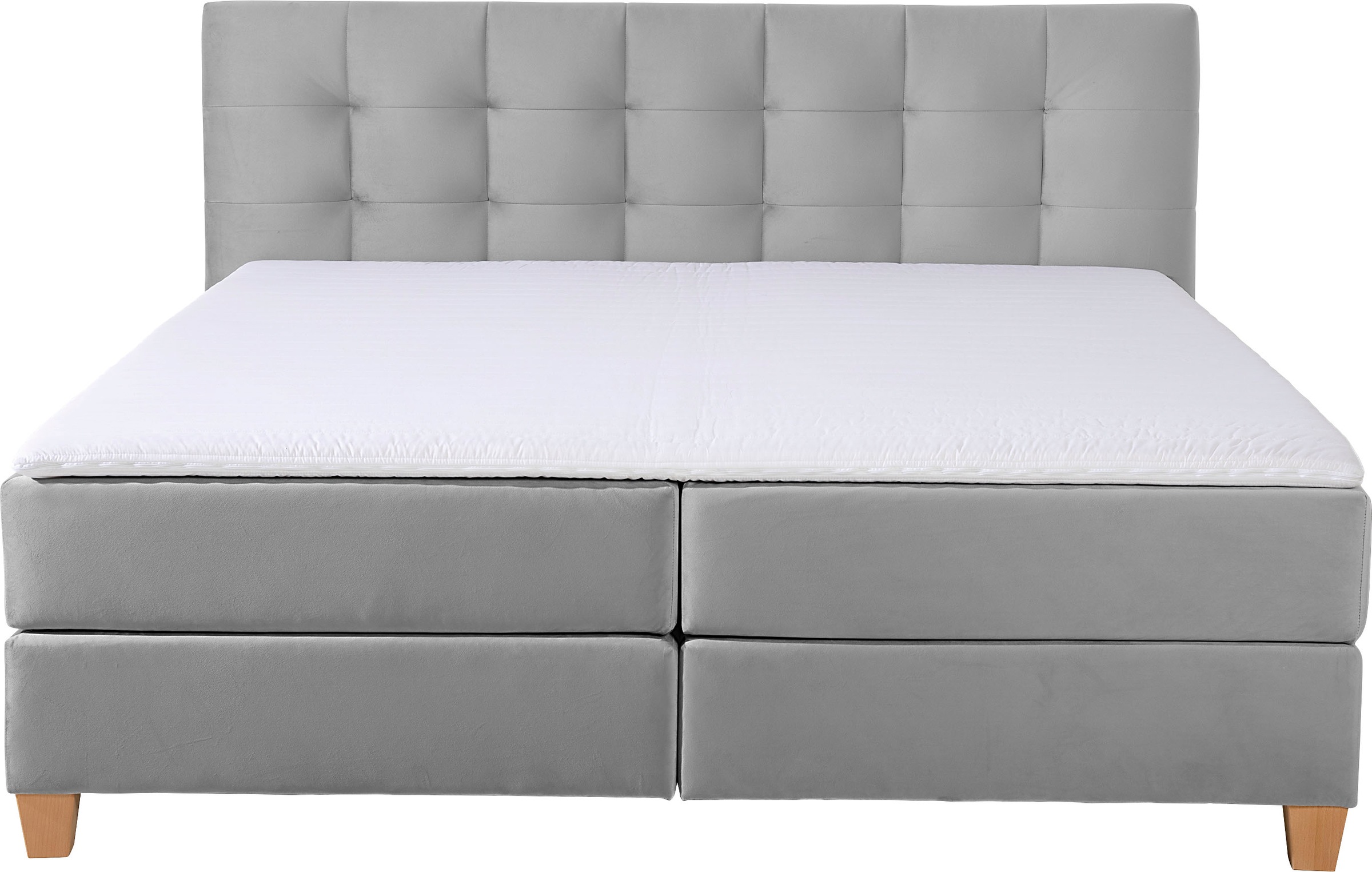 2. Bild von Home affaire Boxspringbett »Moulay«, inkl. Topper, in Überlänge 220 cm, 3 Härtegrade, auch in H4