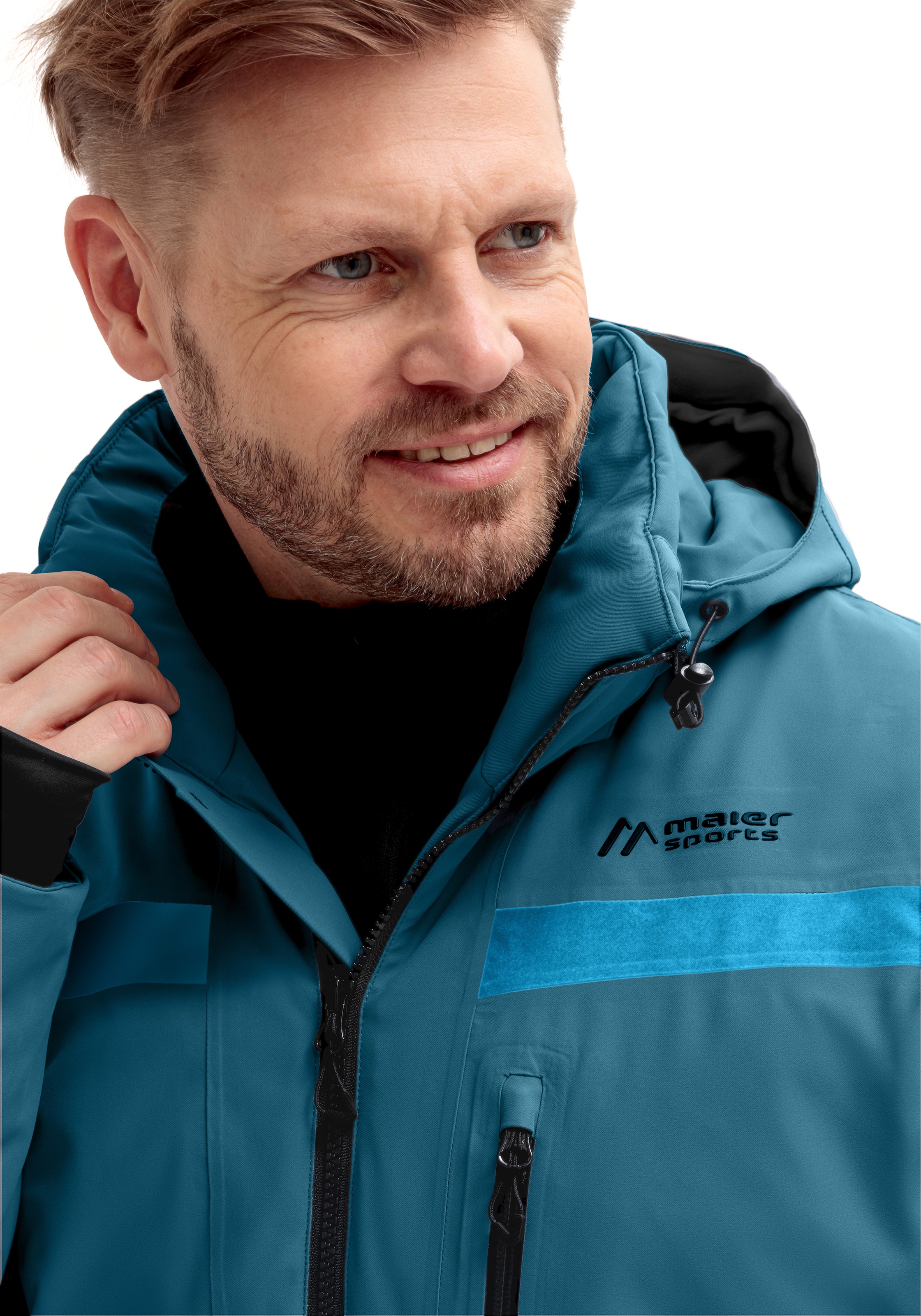 Maier Sports Skijacke »Lanciano M« Herren Winterjacke wattiert u. wasserdicht