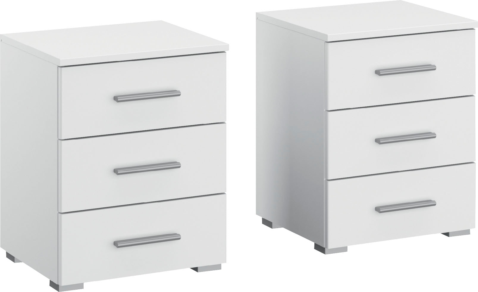 rauch Nachtkommode »Base«, (Set), 2er-Set, optional in moderner Hochglanz-Front