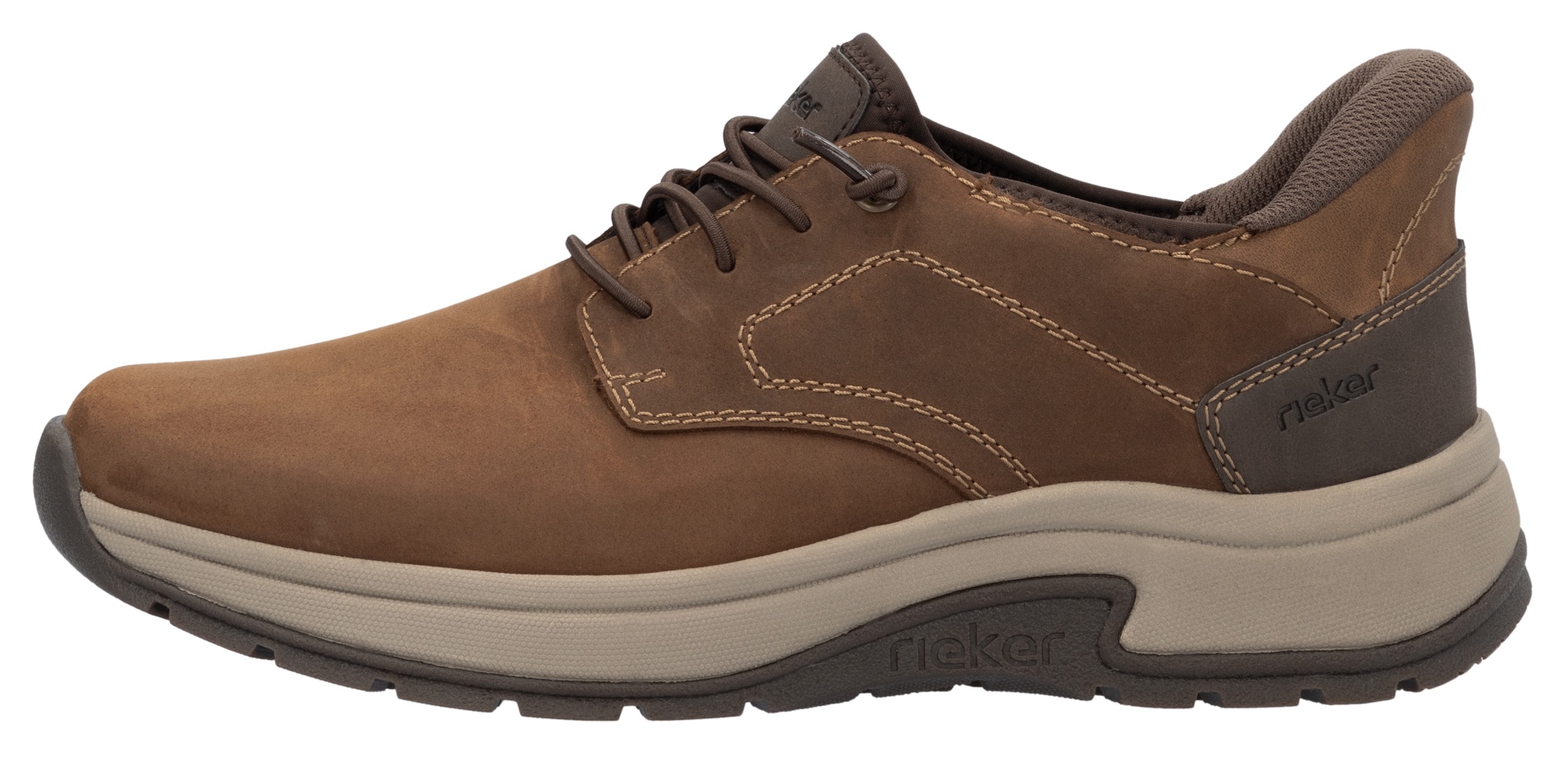 Rieker Slip-On Sneaker »Ready2GO«, Halbschuh, Schlupfschuh, Outdoorschuh, herausnehmbare Soft-Einlage