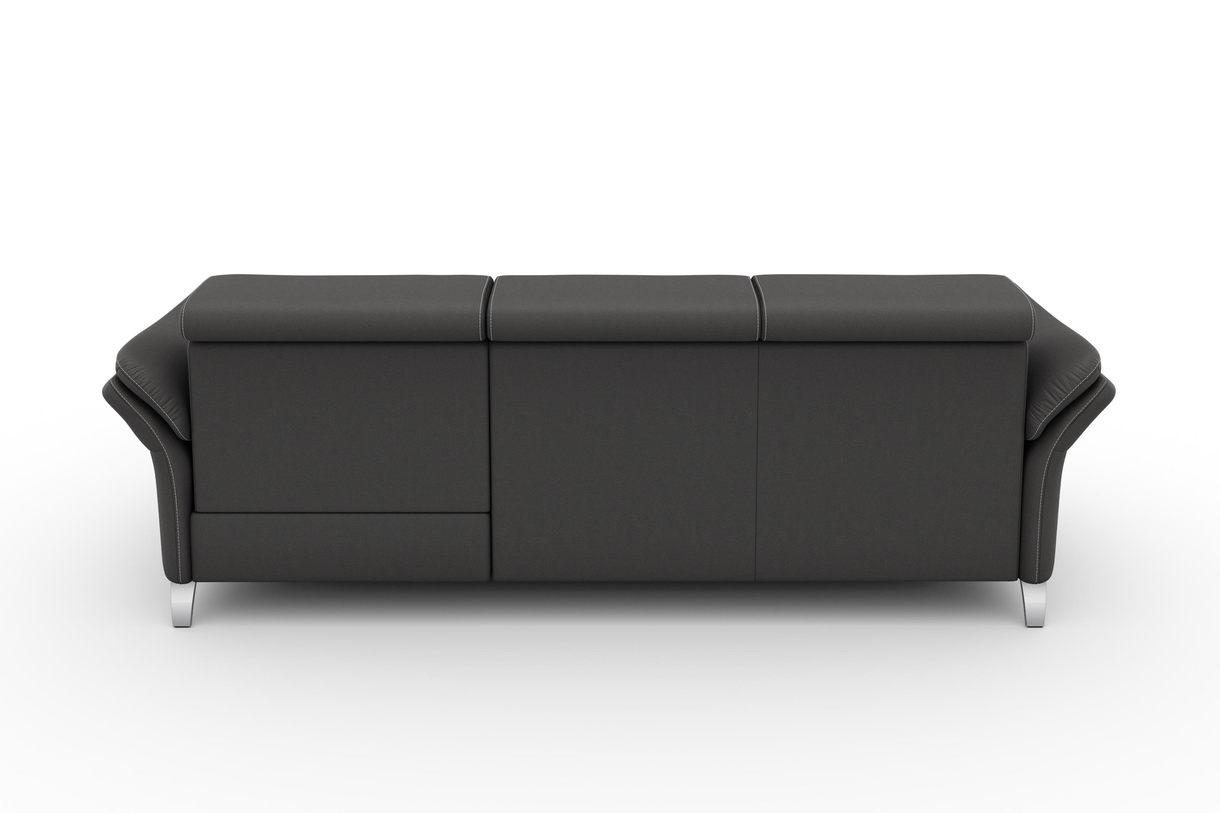sit&more Ecksofa »Vincenzo L-Form«, inklusive Kopfteilverstellung, wahlweise mit Bettfunktion, Bettkasten