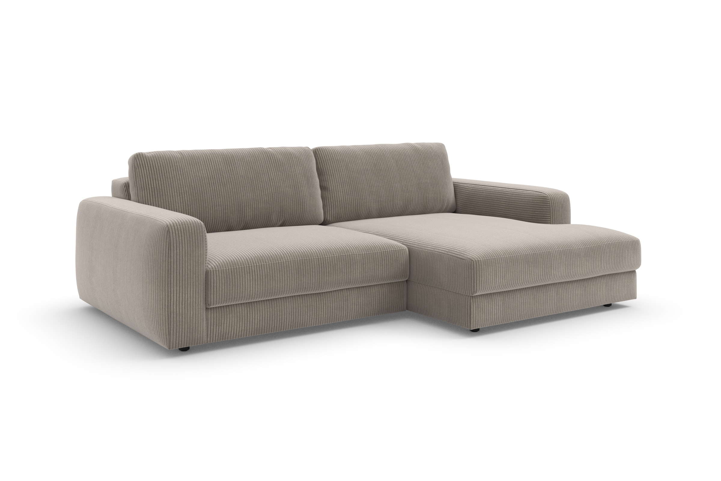 TRENDMANUFAKTUR Ecksofa »Bourbon«, (2 St.), mit extra hohem Sitzkomfort, auch in Cord erhältlich