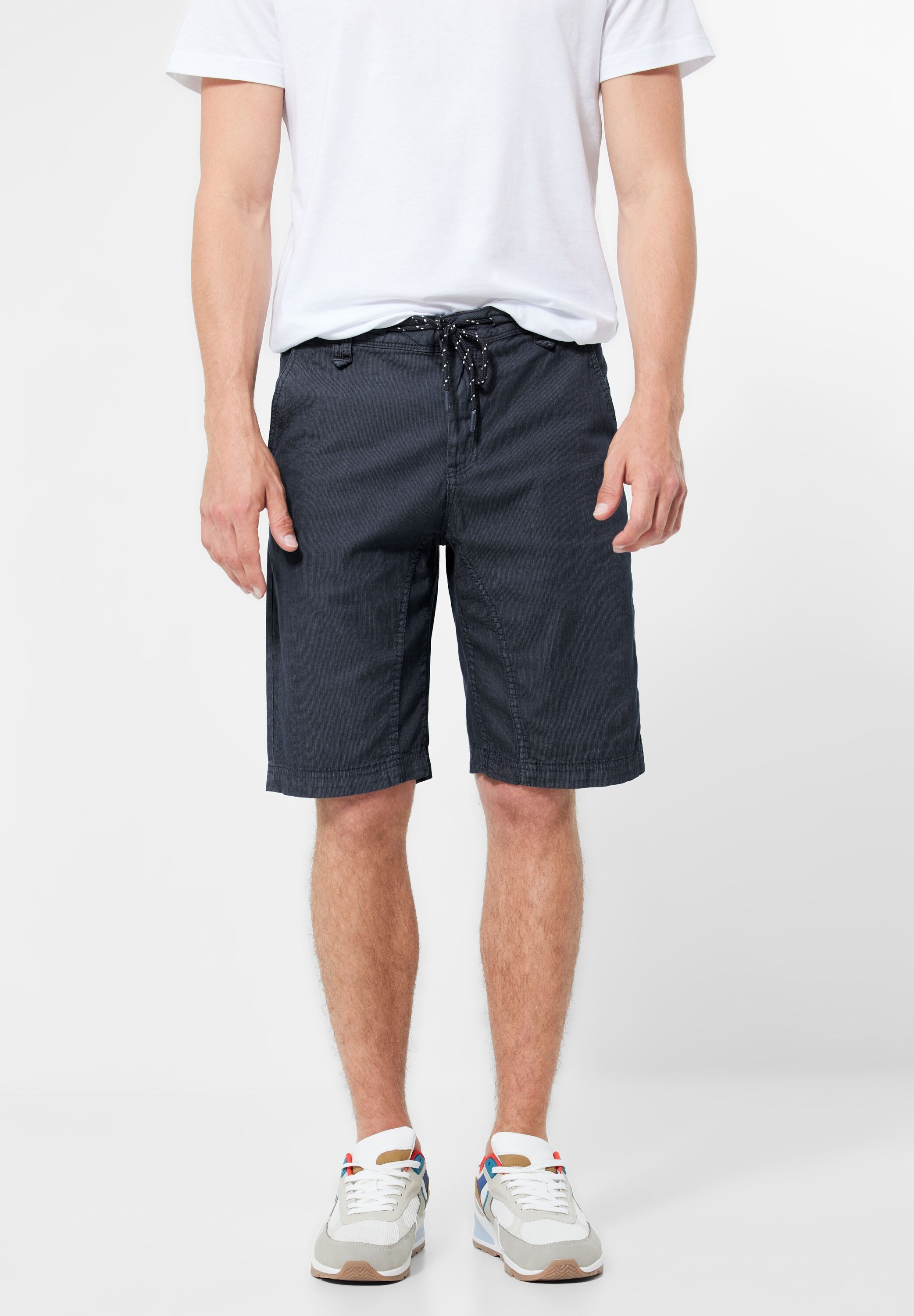 Bild von STREET ONE MEN Shorts, Elastikbund mit Tunnelzug