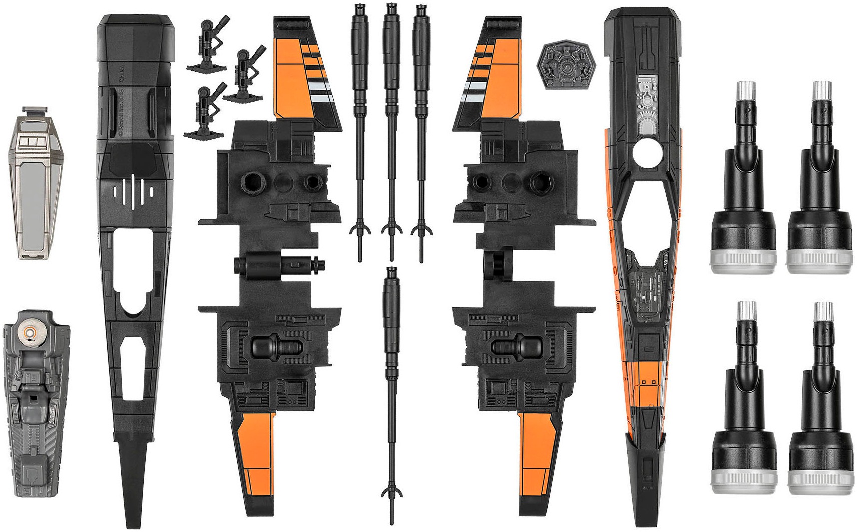 Revell® Modellbausatz »Build&Play, Star Wars Poe's X-Wing Fighter« mit Sound