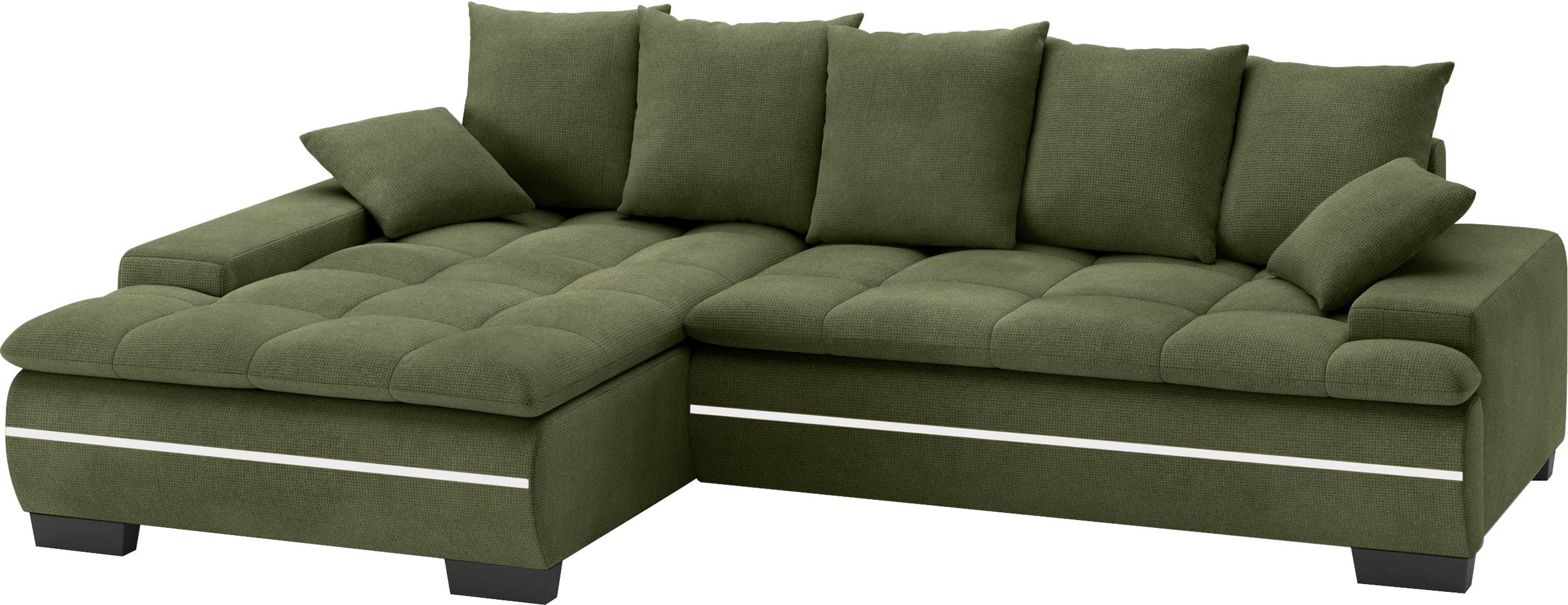 Mr. Couch Ecksofa »Haiti II, L-Form«, RGB-LED Beleuchtung, wahlweise mit Ka günstig online kaufen