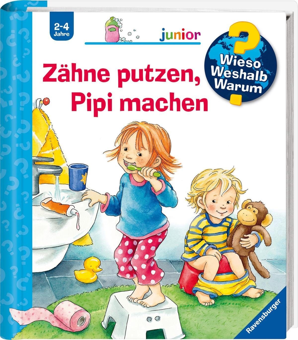 Ravensburger Buch »Zähne putzen, Pipi machen - Wieso? Weshalb? Warum? Junior«, Made in Europe; FSC® - schützt Wald - weltweit