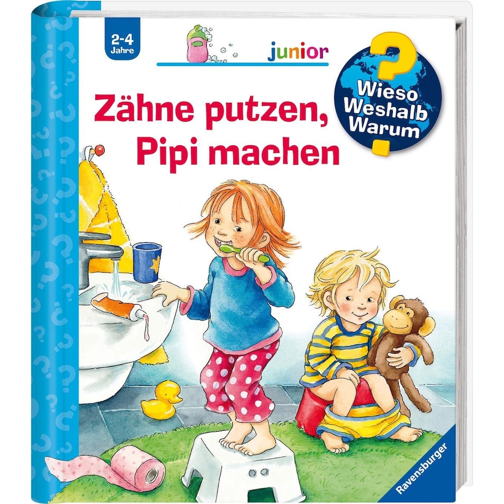 Ravensburger Buch »Zähne putzen, Pipi machen - Wieso? Weshalb? Warum? Junior«, Made in Europe; FSC® - schützt Wald - weltweit