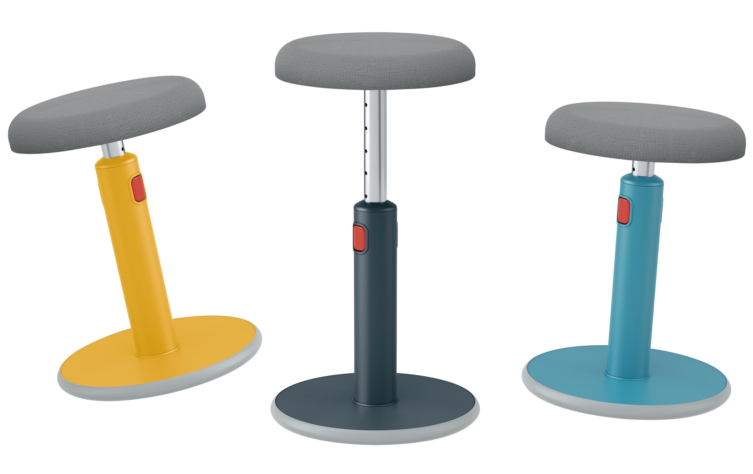 LEITZ Schreibtischstuhl »Ergonomischer Aktiv Hocker Ergo Cosy« ()