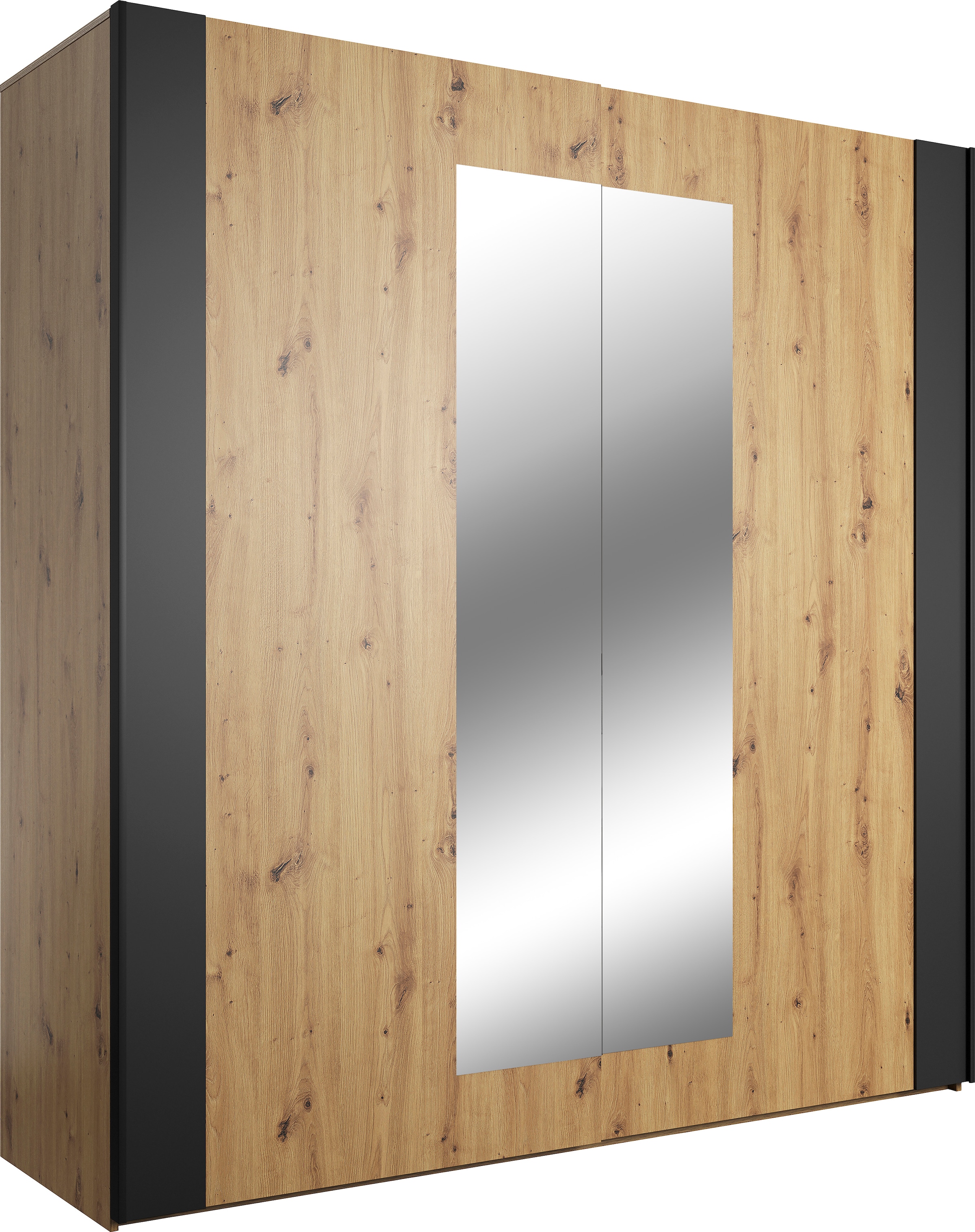bestellen beiden Türen online mit Spiegelflächen Helvetia Schwebetürenschrank auf »Sigma«,