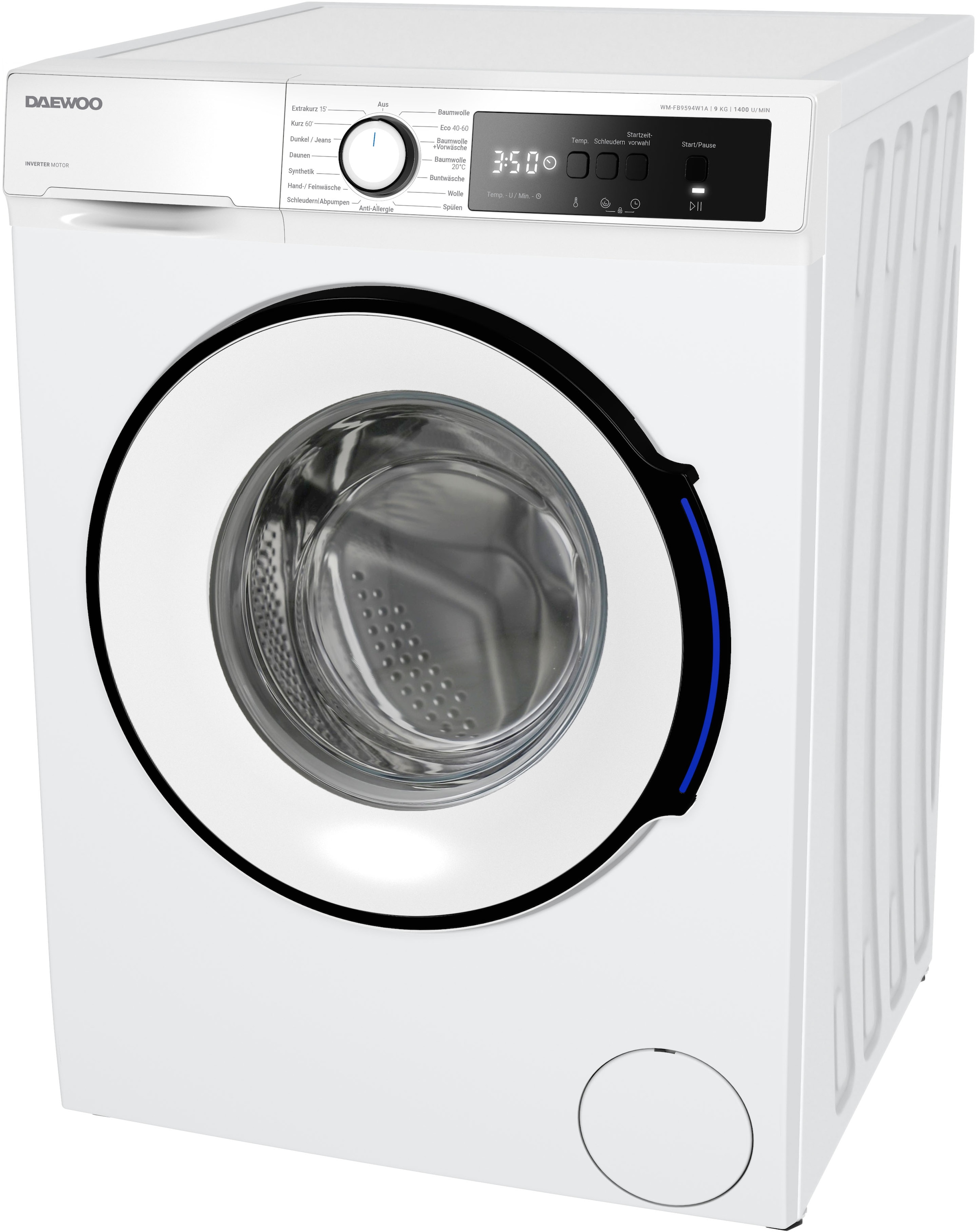 Daewoo Waschmaschine »WM-FB9594W1A-DE«, 9 kg
