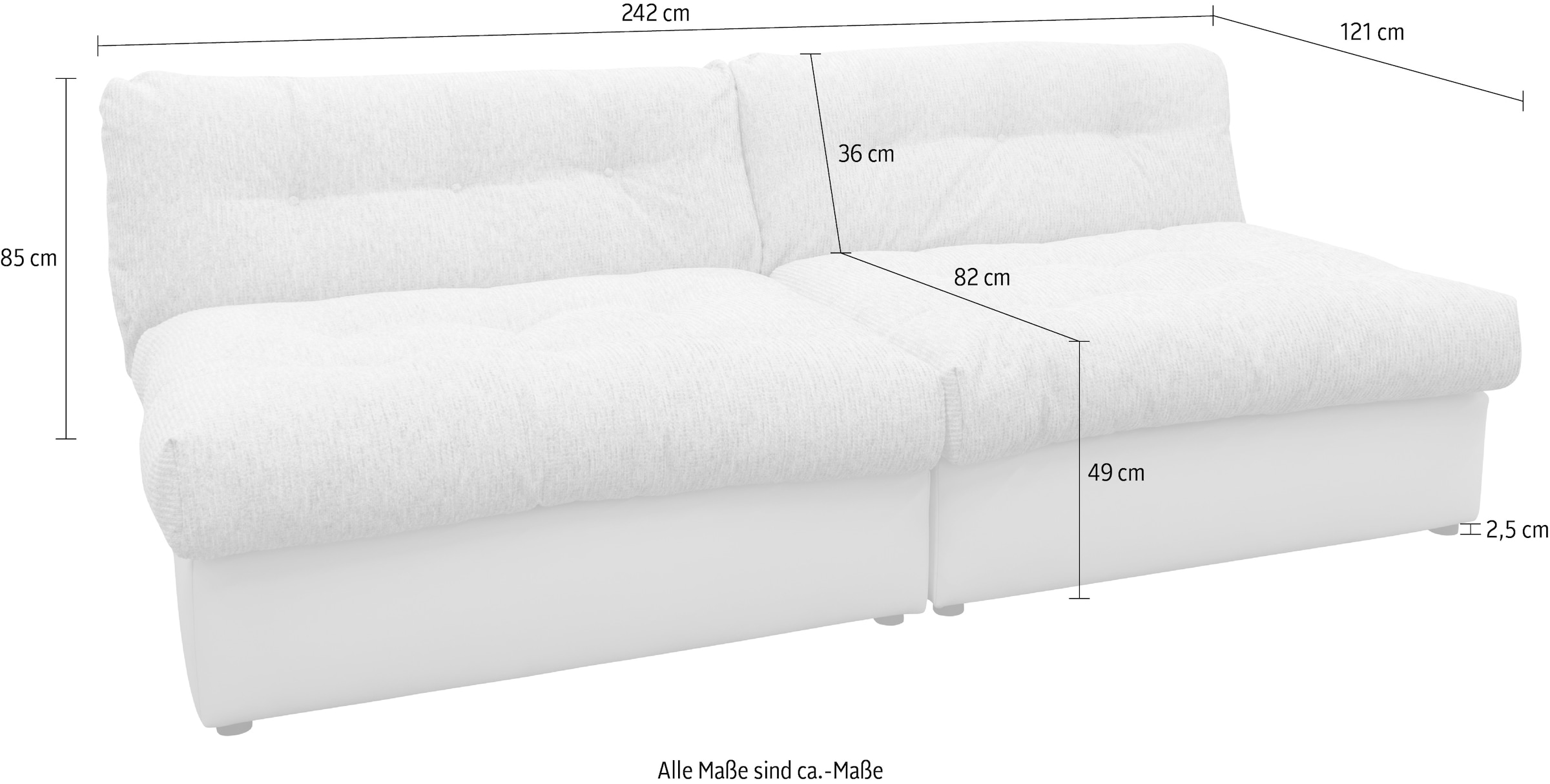 DOMO collection Big-Sofa »800026«