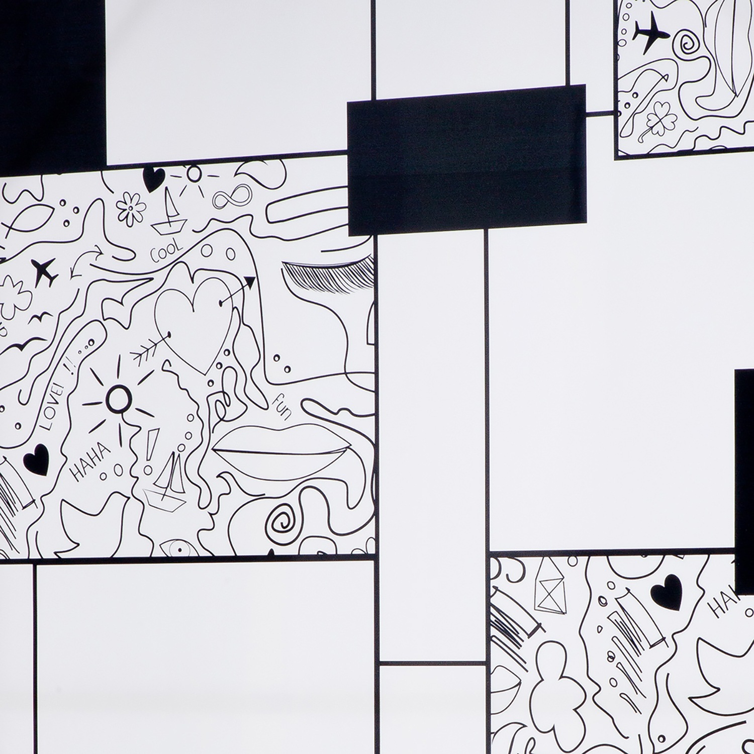 Casablanca by Gilde Leinwandbild »Modern Art rechteckig«, (1 St.)