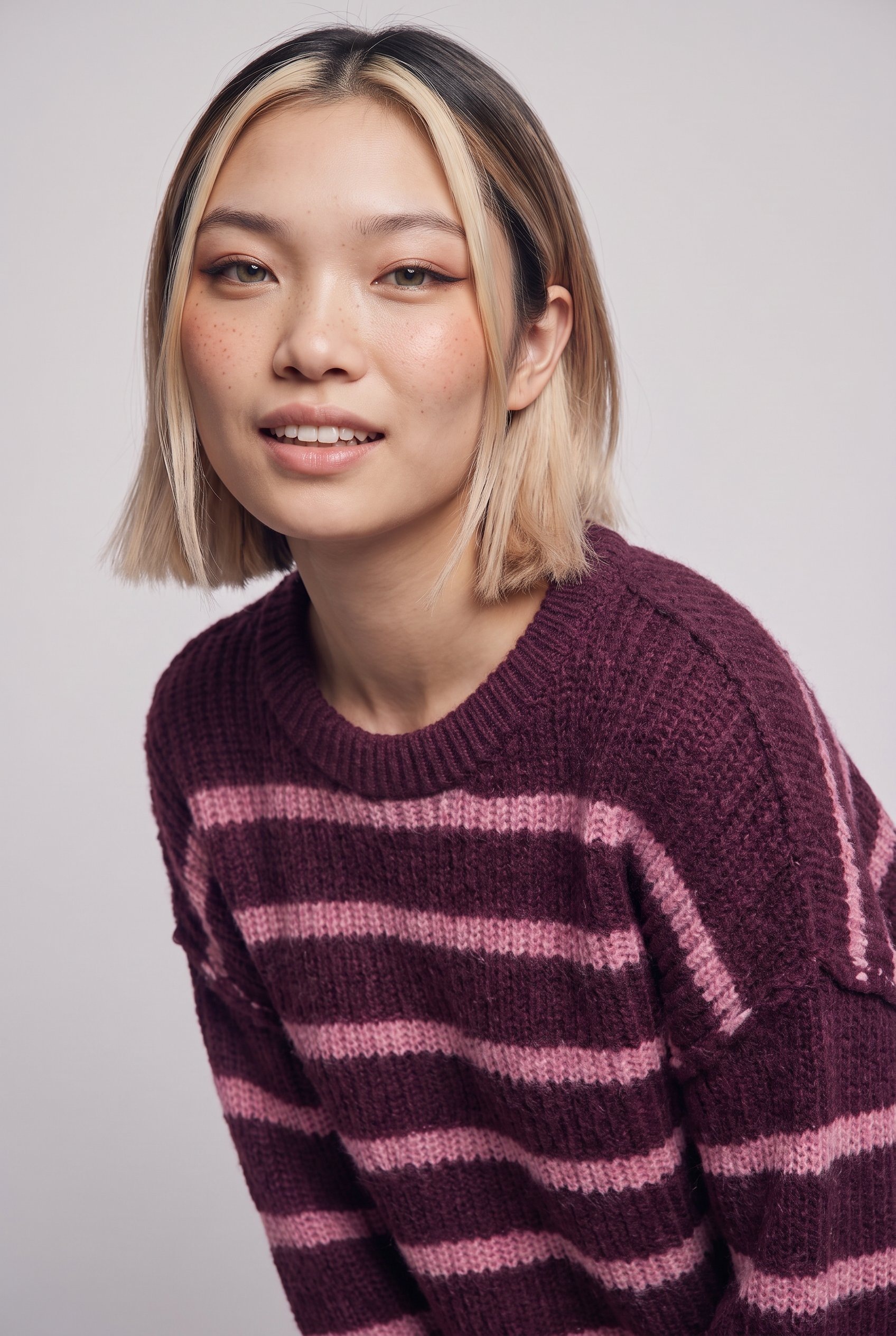 ONLY Strickpullover »ONLMALLY LS DETAIL O-NECK KNT NOOS« Kunstfaser, regular fit