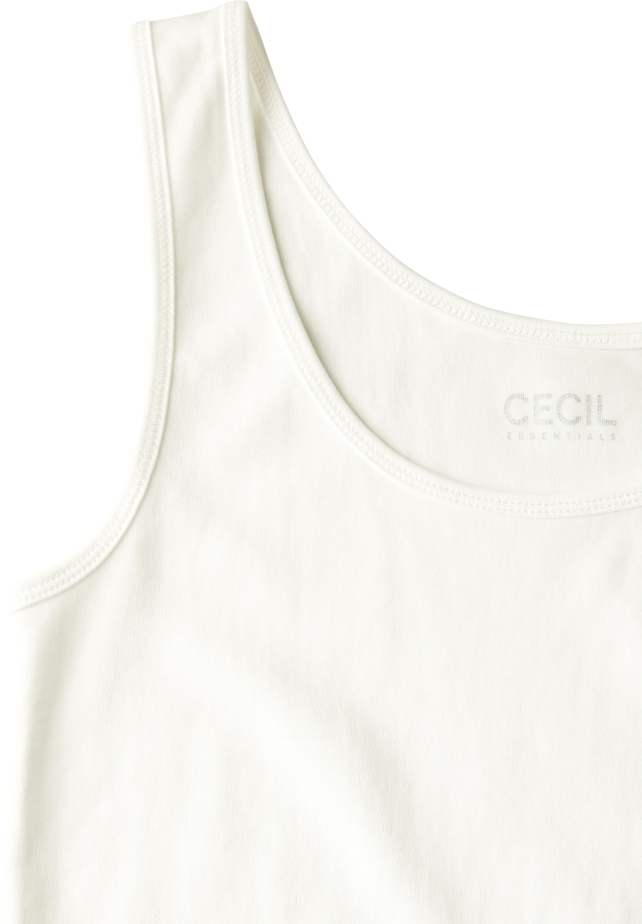 Cecil Trägertop »Style Linda« mit tiefem Rundhalsausschnitt