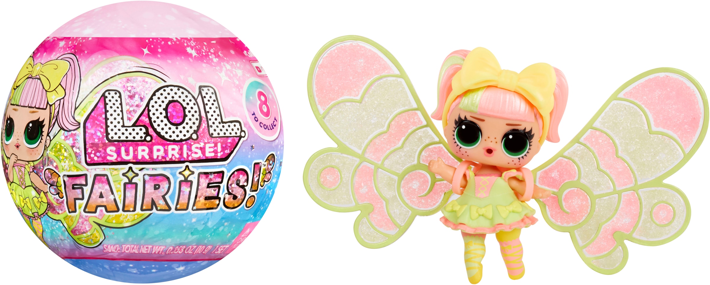 L.O.L. SURPRISE! Anziehpuppe »L.O.L. Surprise Fairy Tots Asst in PDQ«, sortierte Lieferung