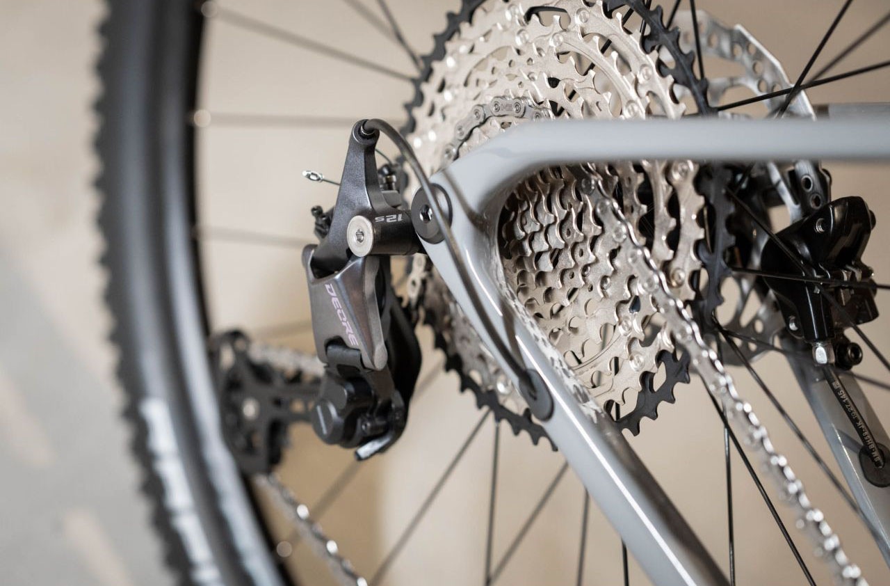 Kross Mountainbike »KROSS MTB Hardtail Level 8.0 29" grau 12 Gänge«, 12 Gang, Shimano, DEORE M6100 Schaltwerk, Kettenschaltung