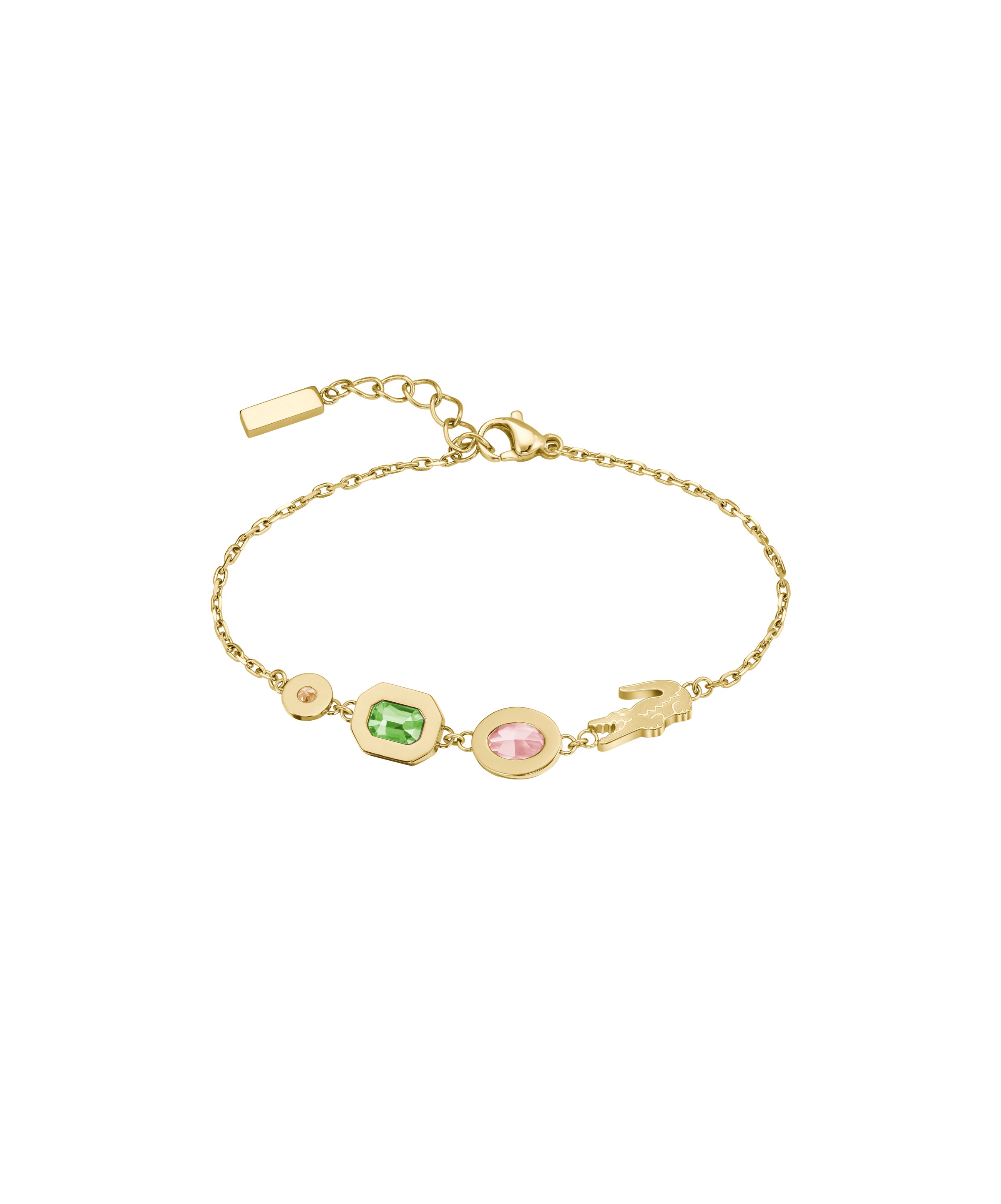 Lacoste Armkette »DEVA« mit Glasstein