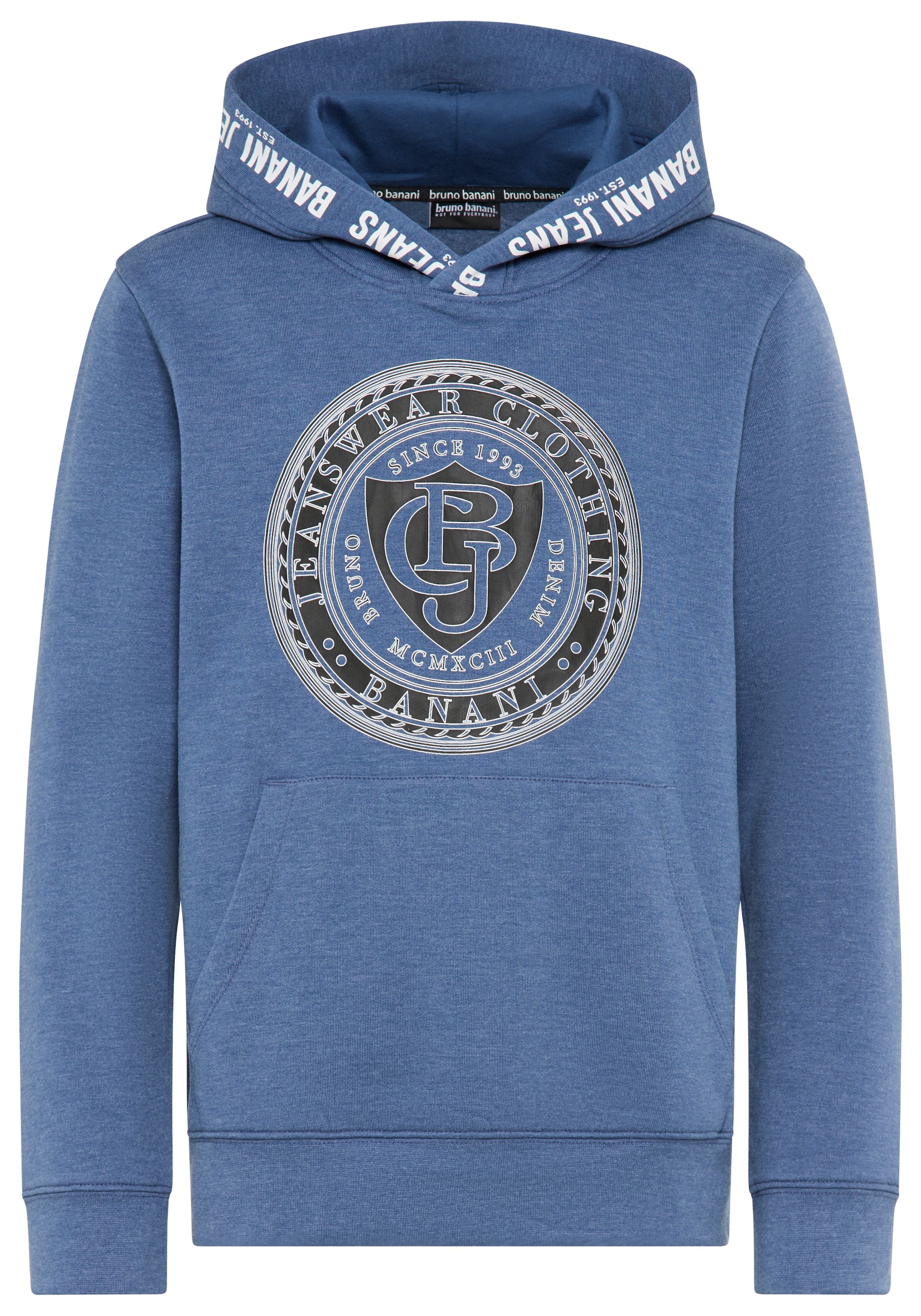 Bruno Banani Kapuzensweatshirt »Hoodie mit Drucken«, NEU: BRUNO BANANI für TEENS! Hoodie mit Logo-Drucken