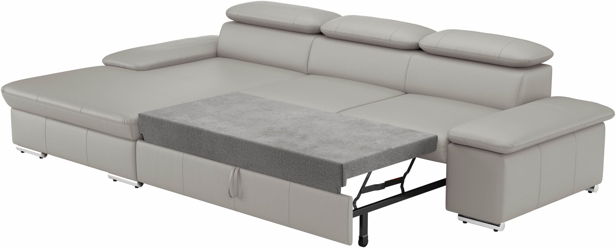 sit&more Ecksofa »Valantine L-Form«, inkl. Kopf- und Armteilverstellung, wahlweise mit Bettfunktion