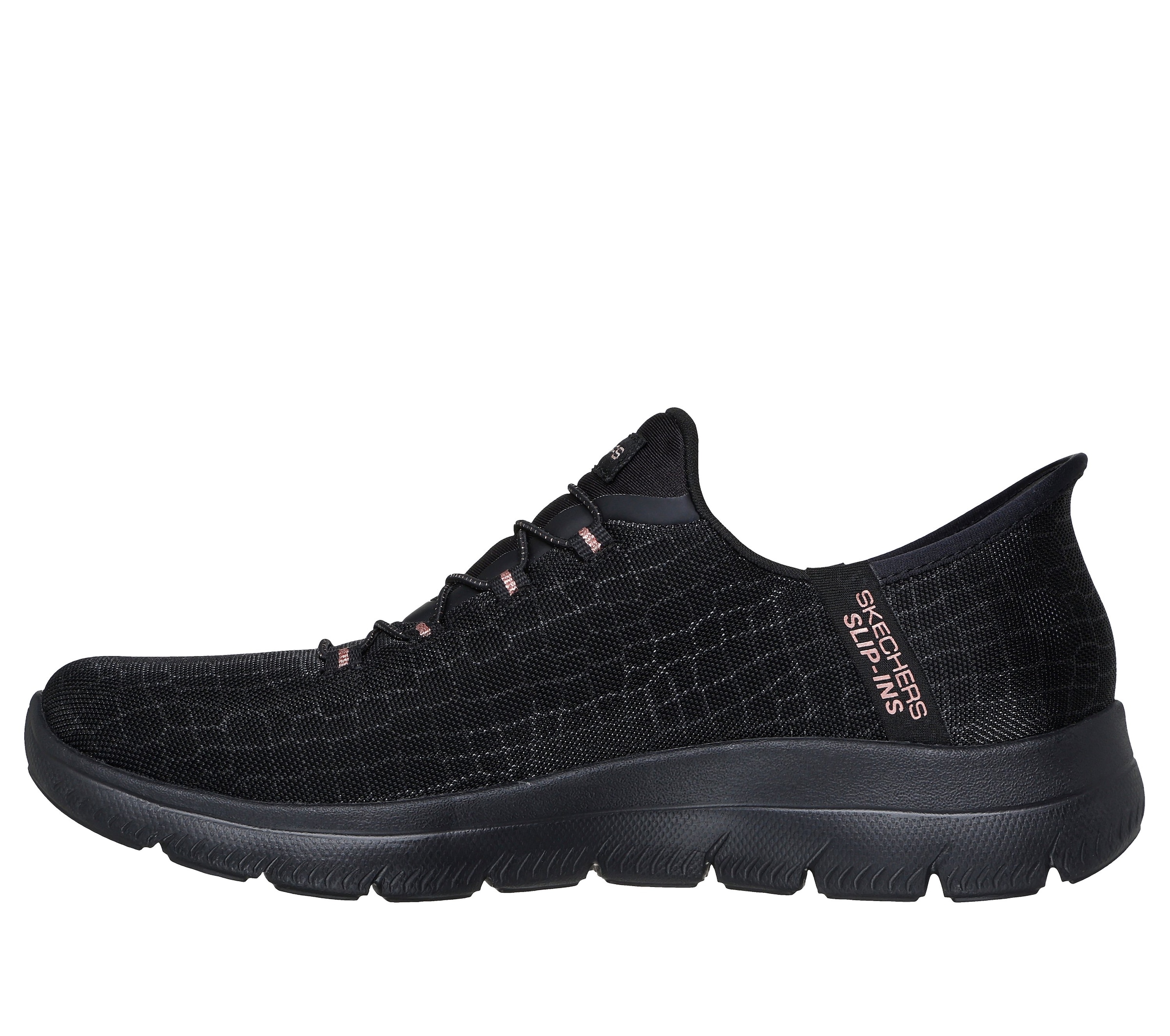 Skechers Slip-On Sneaker »SUMMITS-CLASSY NIGHT«  Slipper, Freizeitschuh mit komfortabler Heel Pillow Funktion