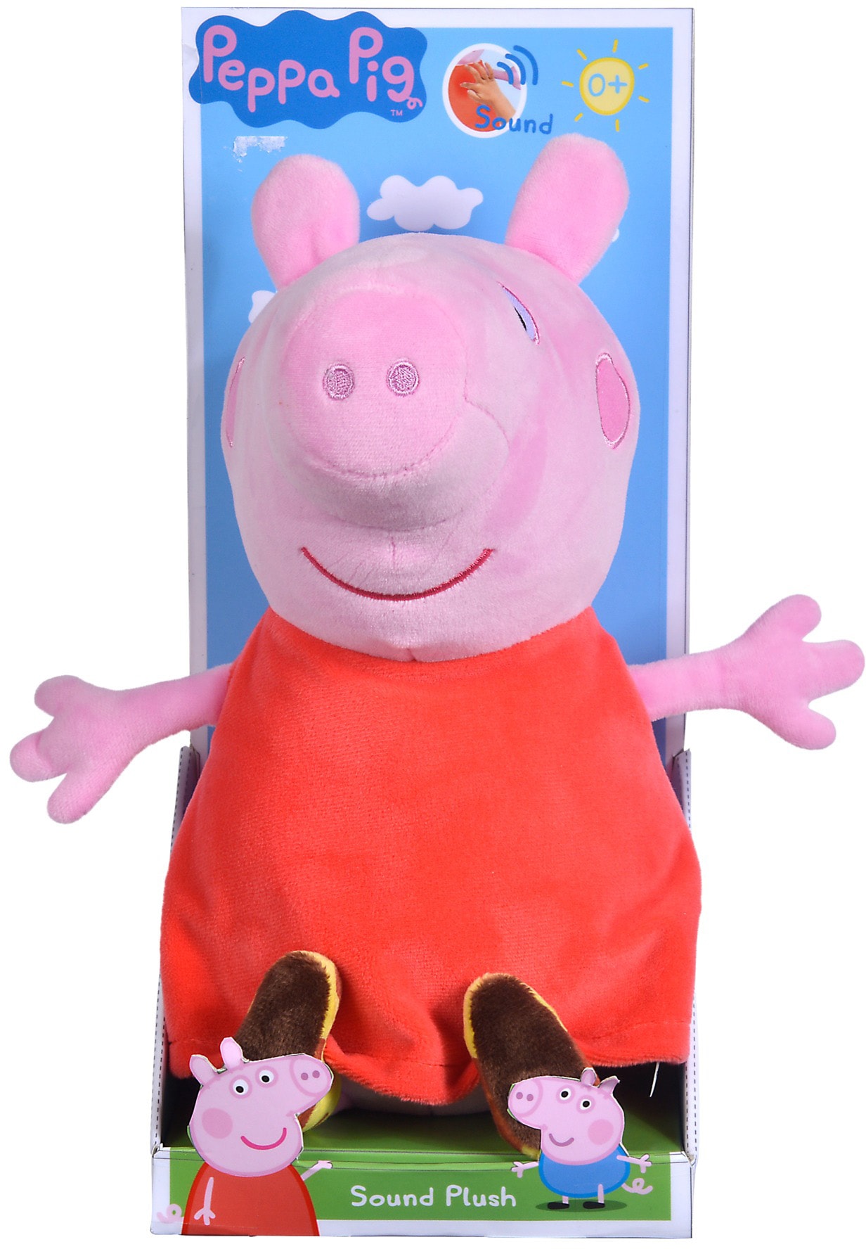 SIMBA Kuscheltier »Peppa Pig, Peppa, 22 cm«, mit Sound