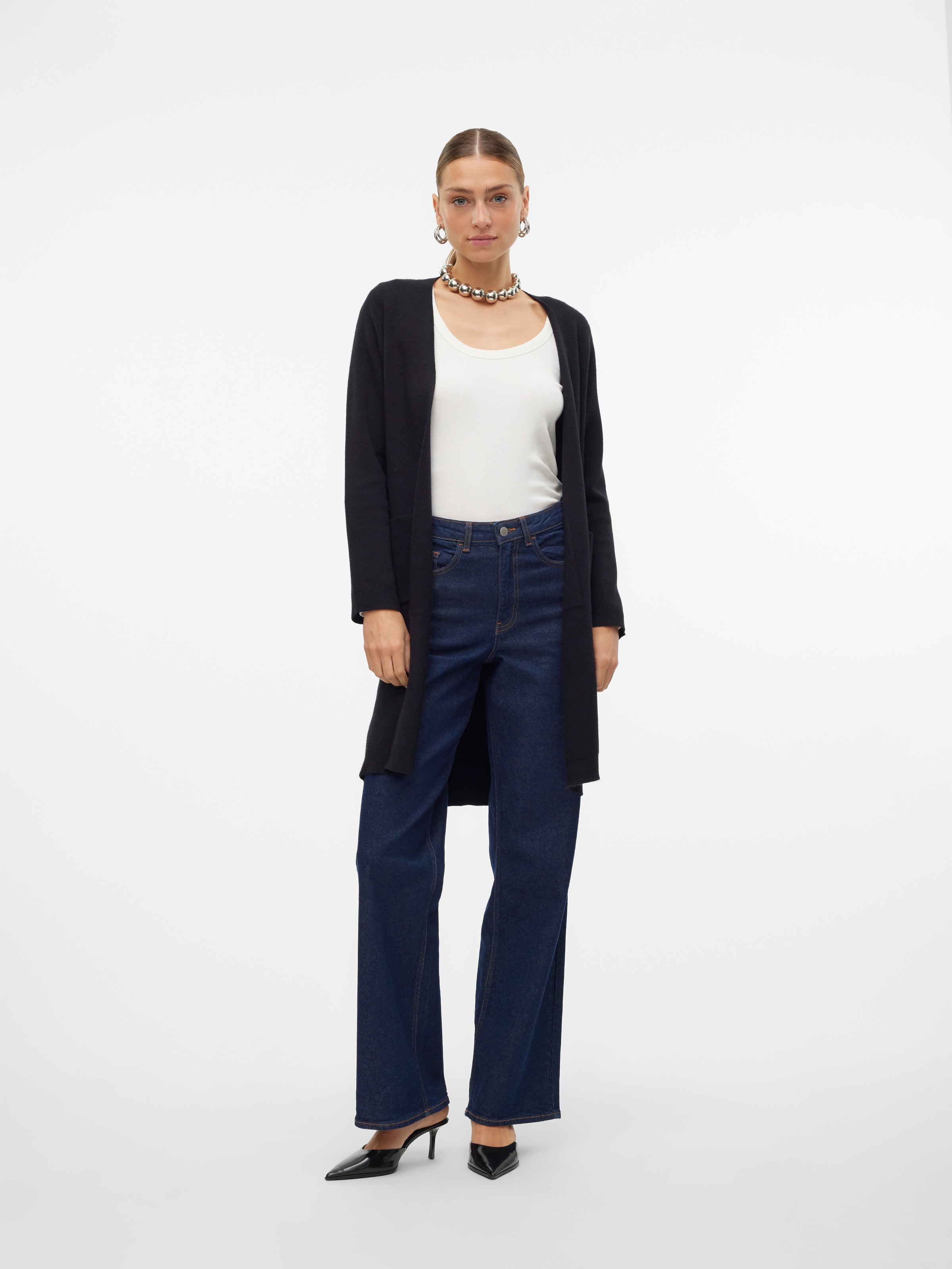 Vero Moda Longstrickjacke »VMSABA LS POCKET COATIGAN GA NOOS«