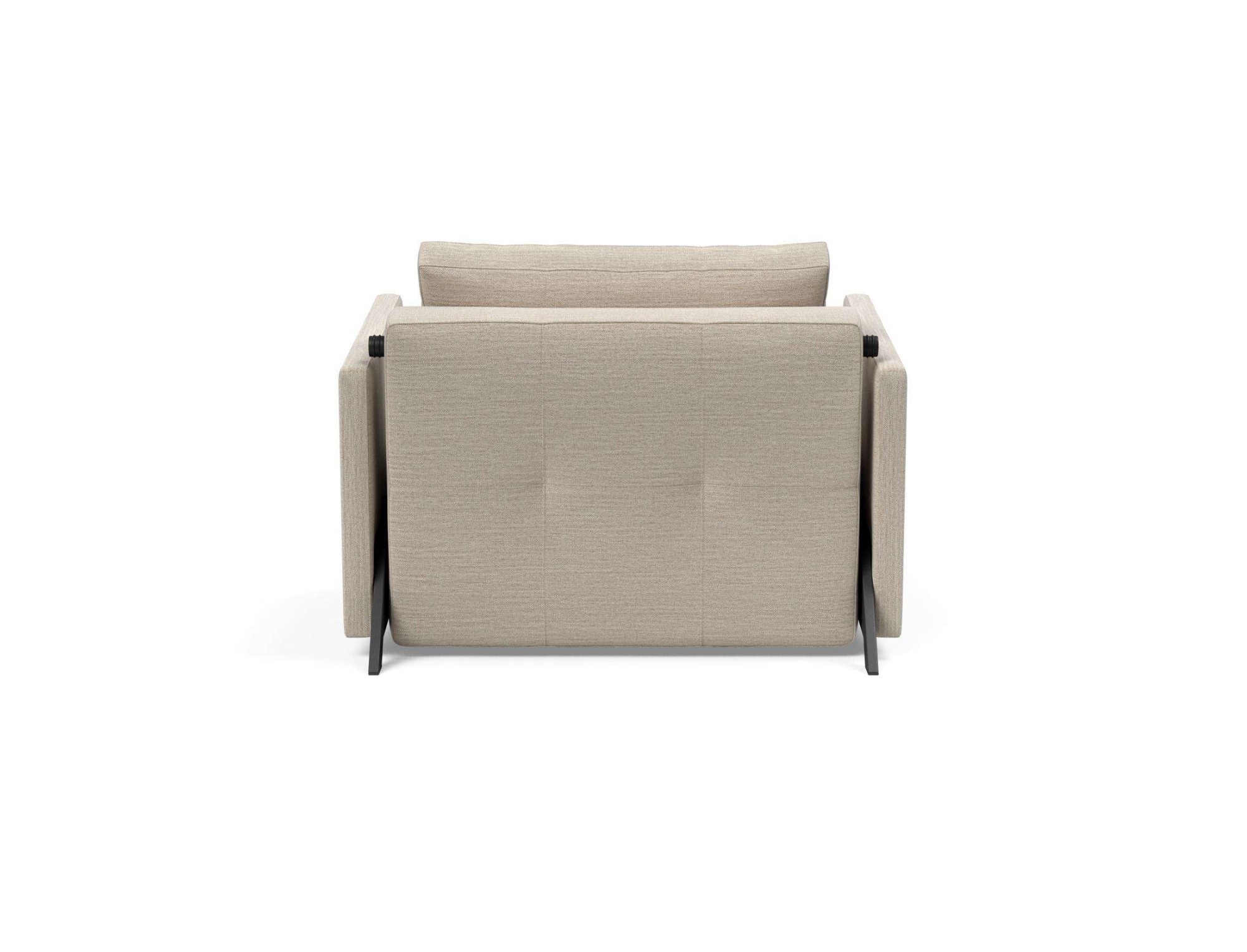 INNOVATION LIVING ™ Sessel »CUBED Schlafsessel«, Frontauszug, sehr platzsparend, abgewinkelt Sitzen - waagerecht Liegen