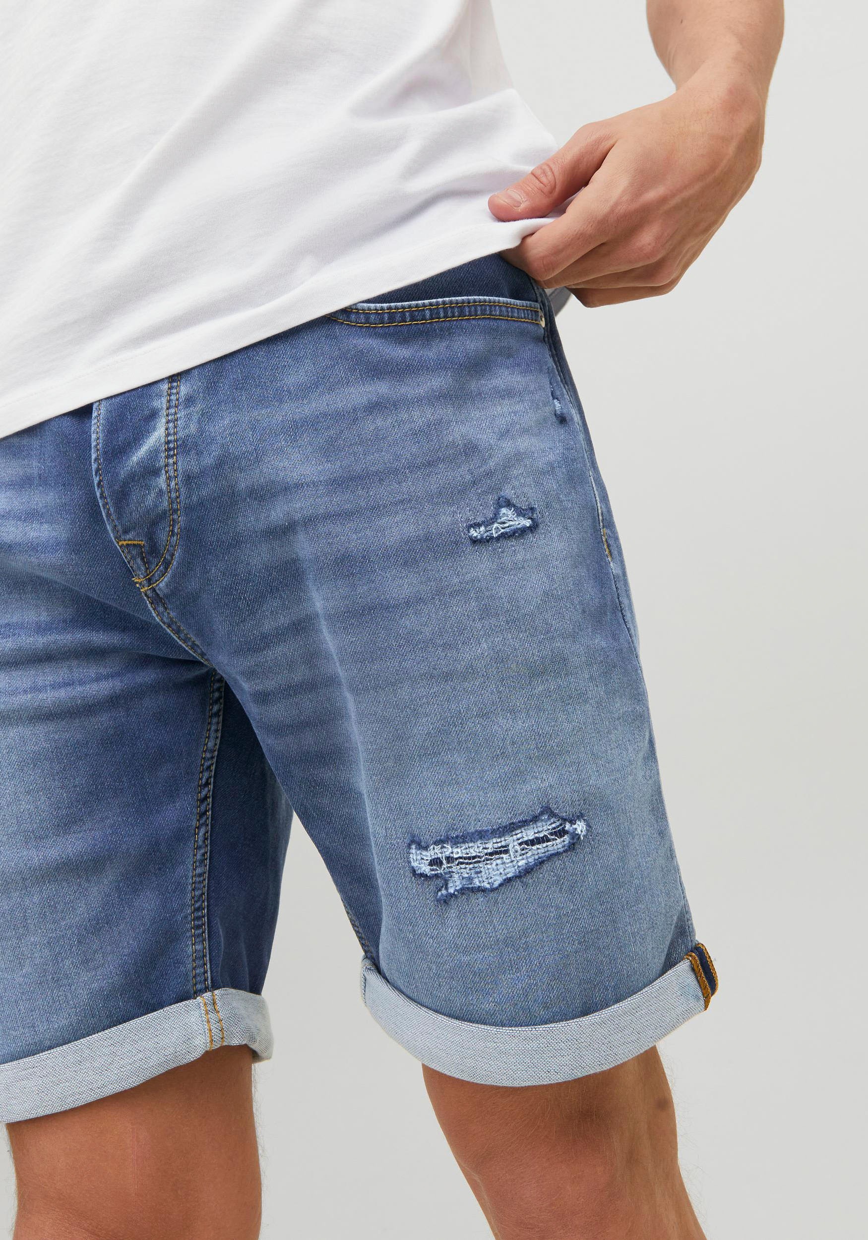4. Bild von Jack & Jones Jeansshorts »JJIRICK JJICON SHORTS GE 622 I.K SN«