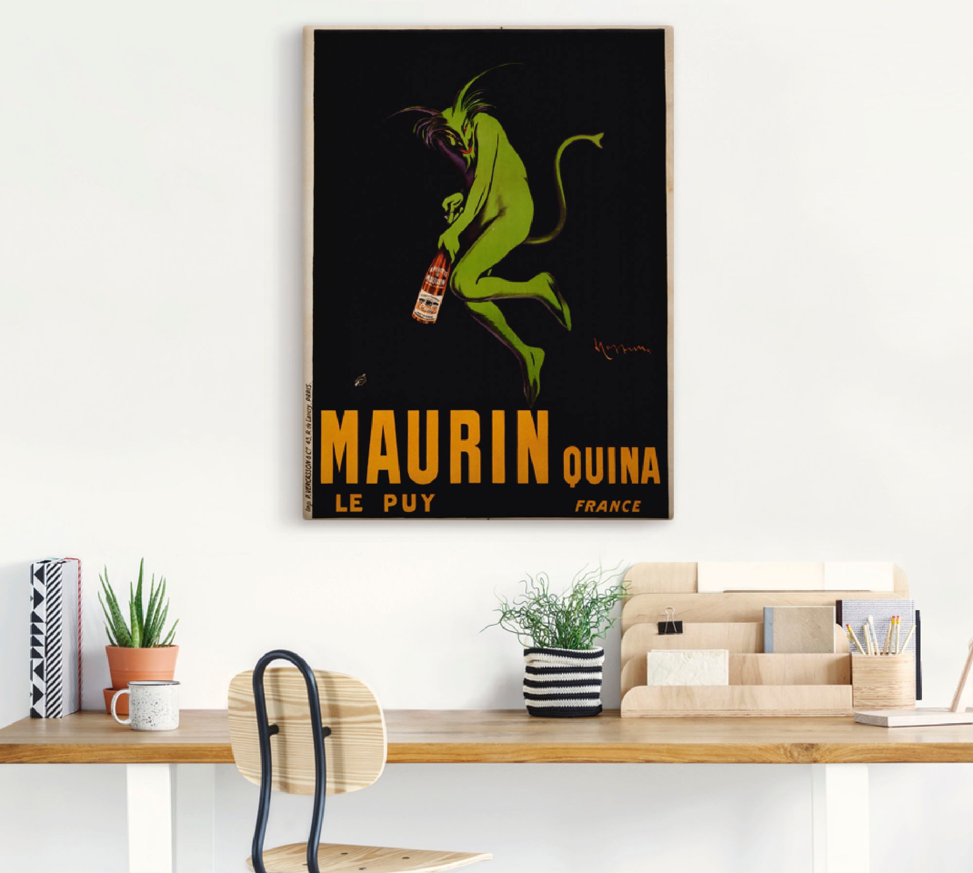 Artland Wandbild »Maurin Quina. Um 1922« Schilder 1 Stk. tlg. als Leinwandb günstig online kaufen