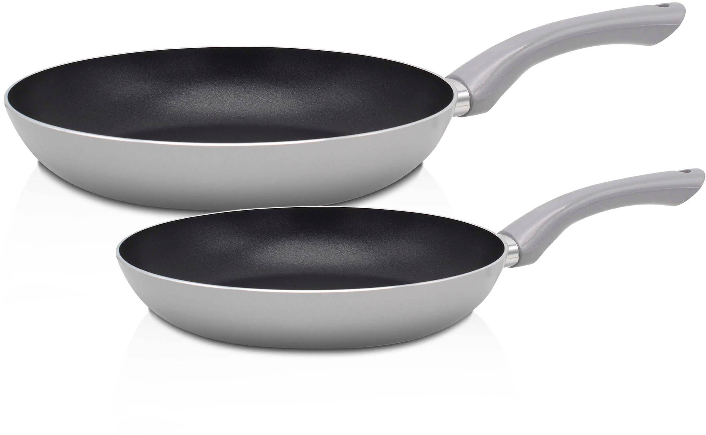 Krüger Pfannen-Set »London« Aluminium Set, 2 Stk. tlg. Ø 24/28 cm, Induktio günstig online kaufen